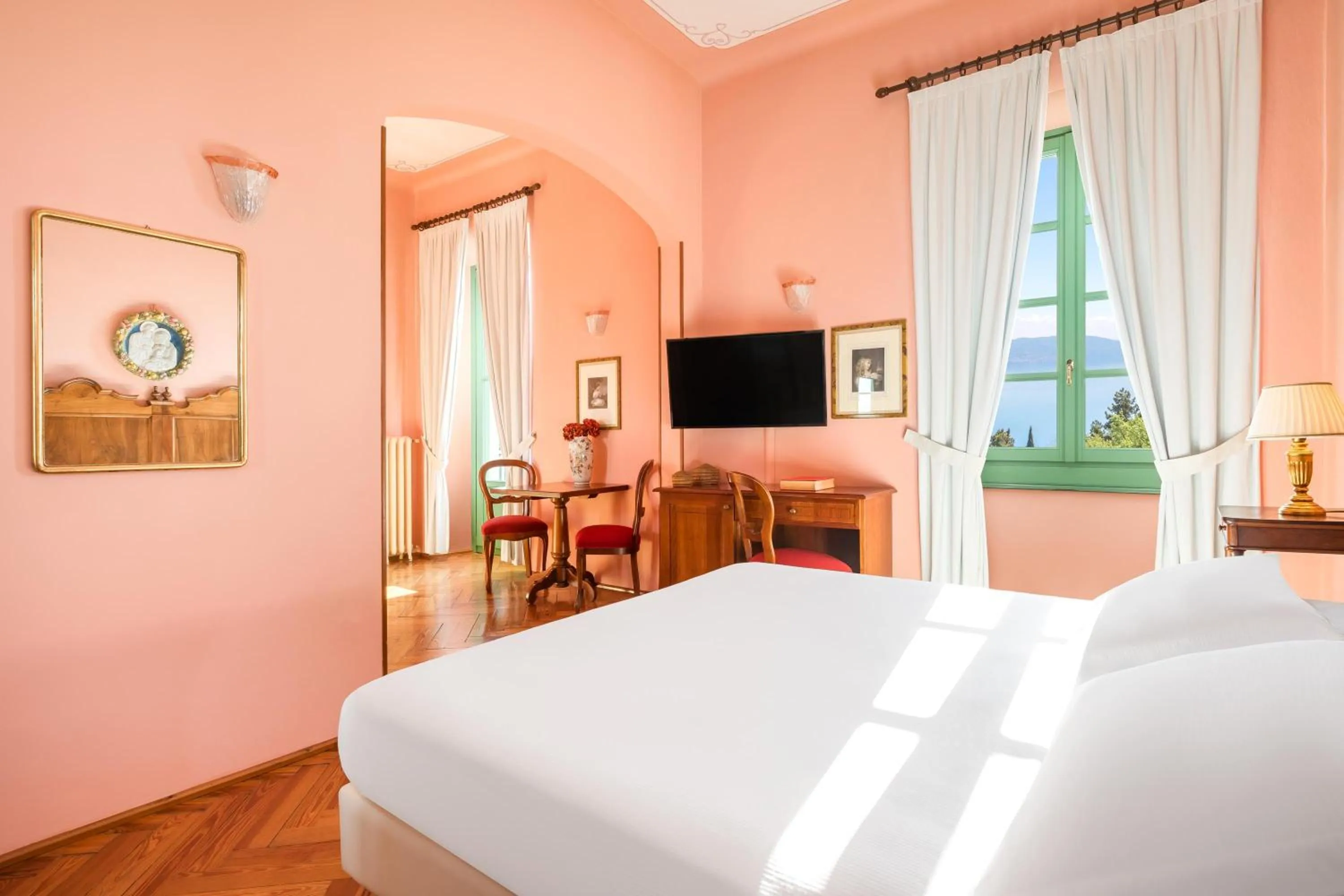 Photo of the whole room, Bed in Boutique Hotel Villa Sostaga