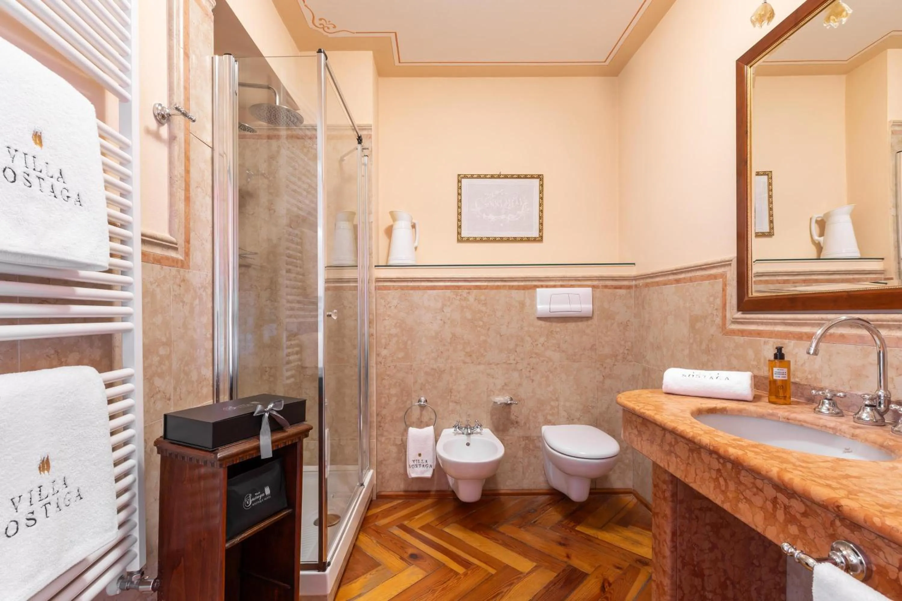 Bathroom in Boutique Hotel Villa Sostaga