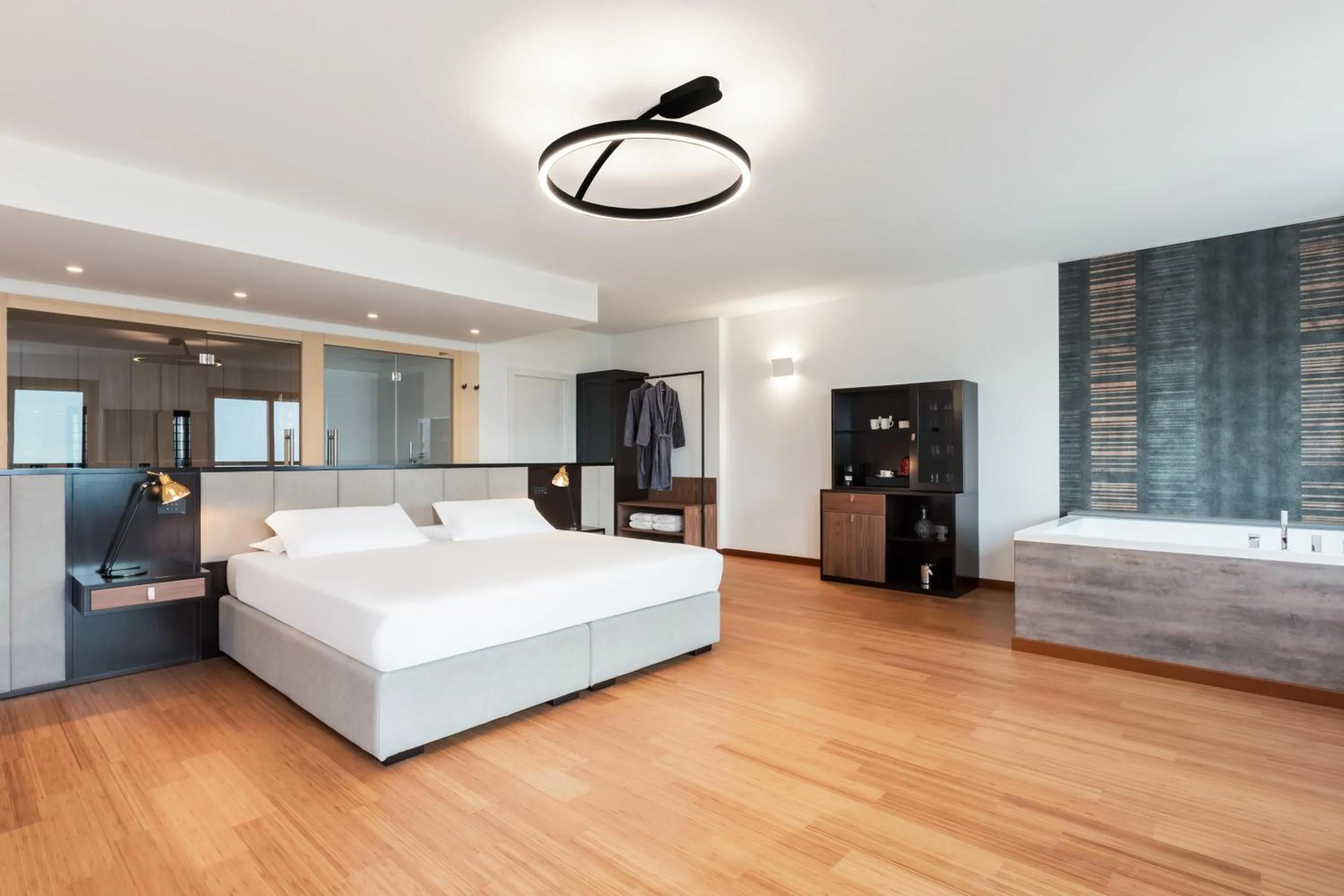 Photo of the whole room, Bed in Boutique Hotel Villa Sostaga