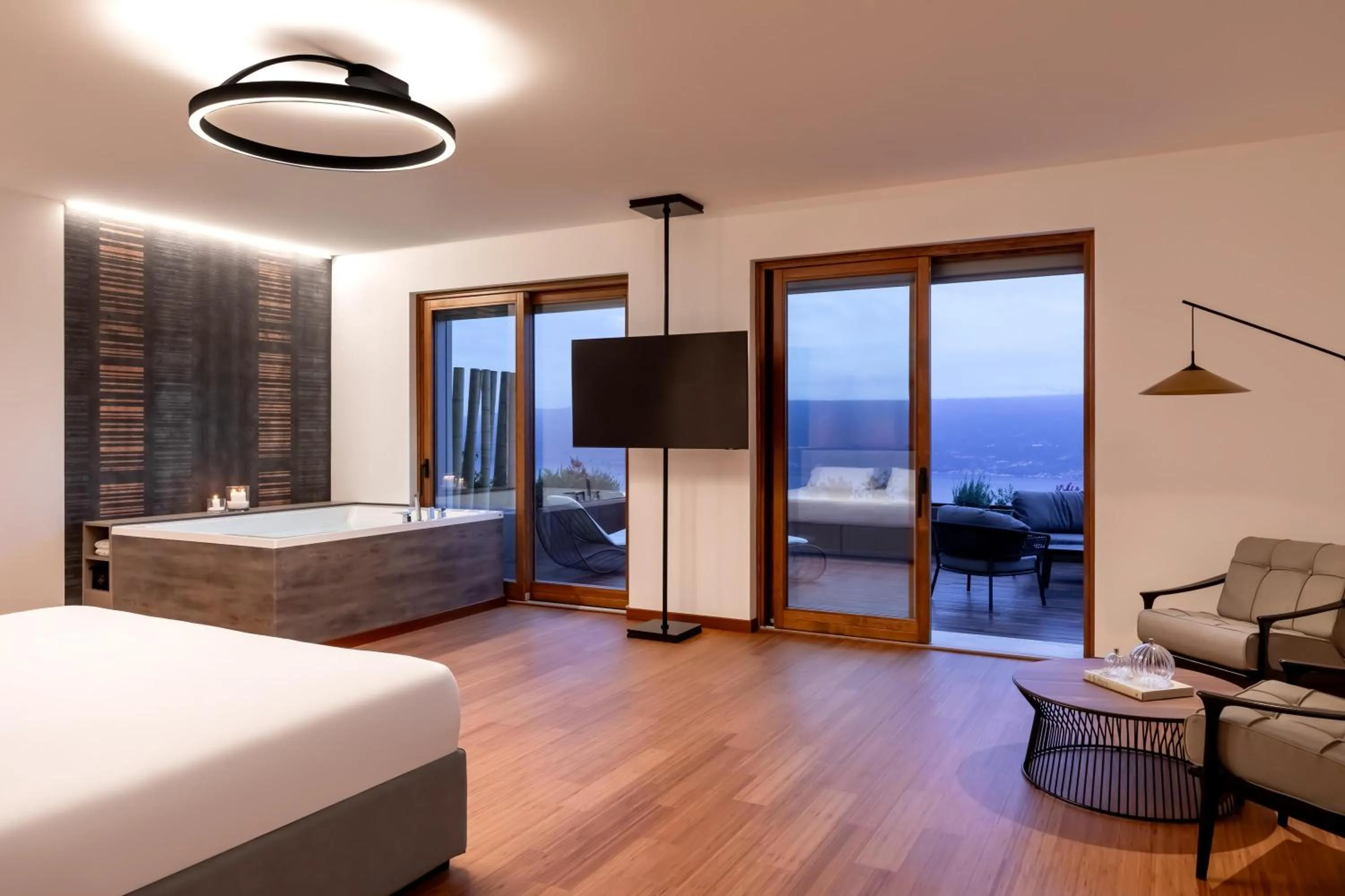 Photo of the whole room, Bed in Boutique Hotel Villa Sostaga