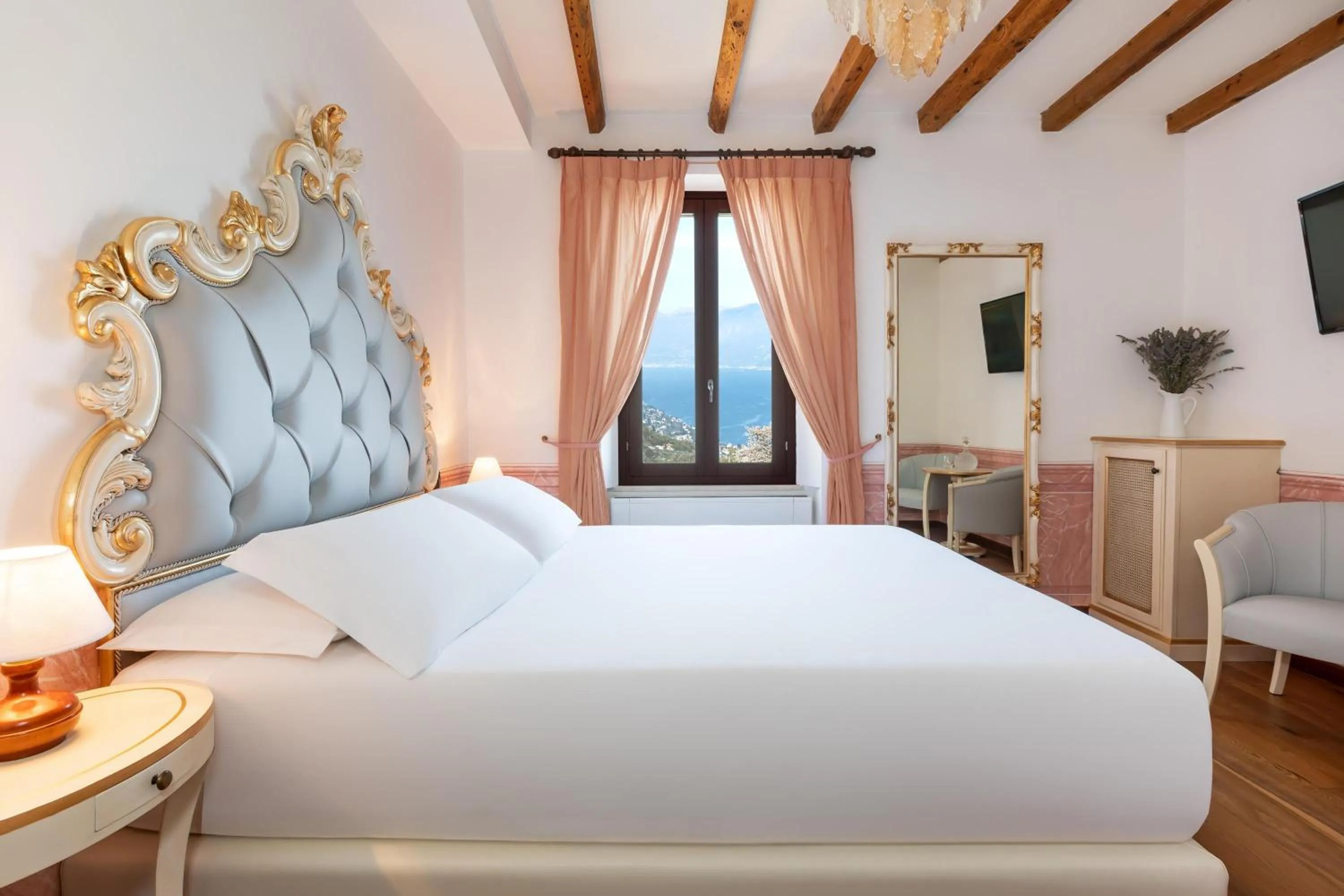 Photo of the whole room, Bed in Boutique Hotel Villa Sostaga