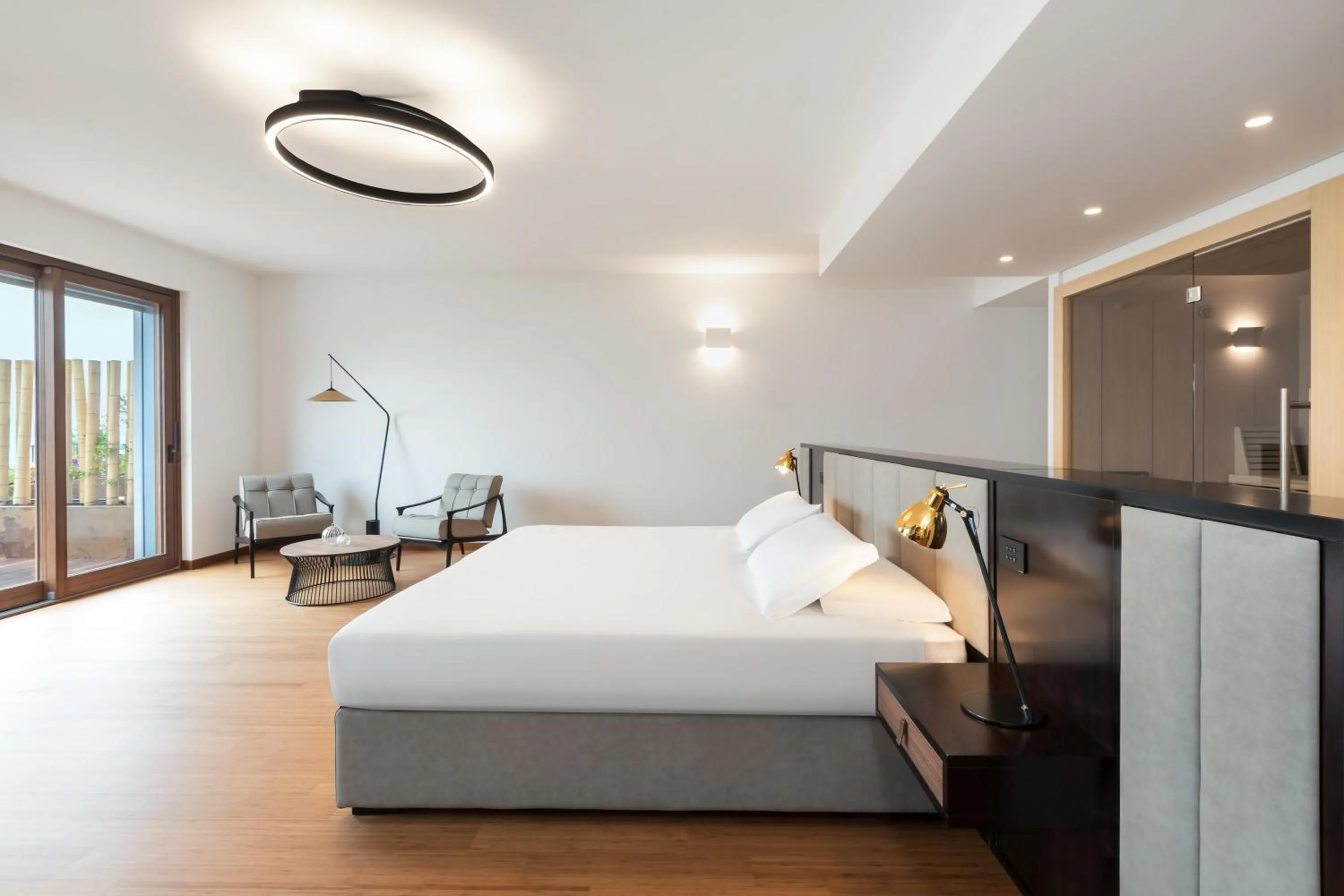 Photo of the whole room, Bed in Boutique Hotel Villa Sostaga