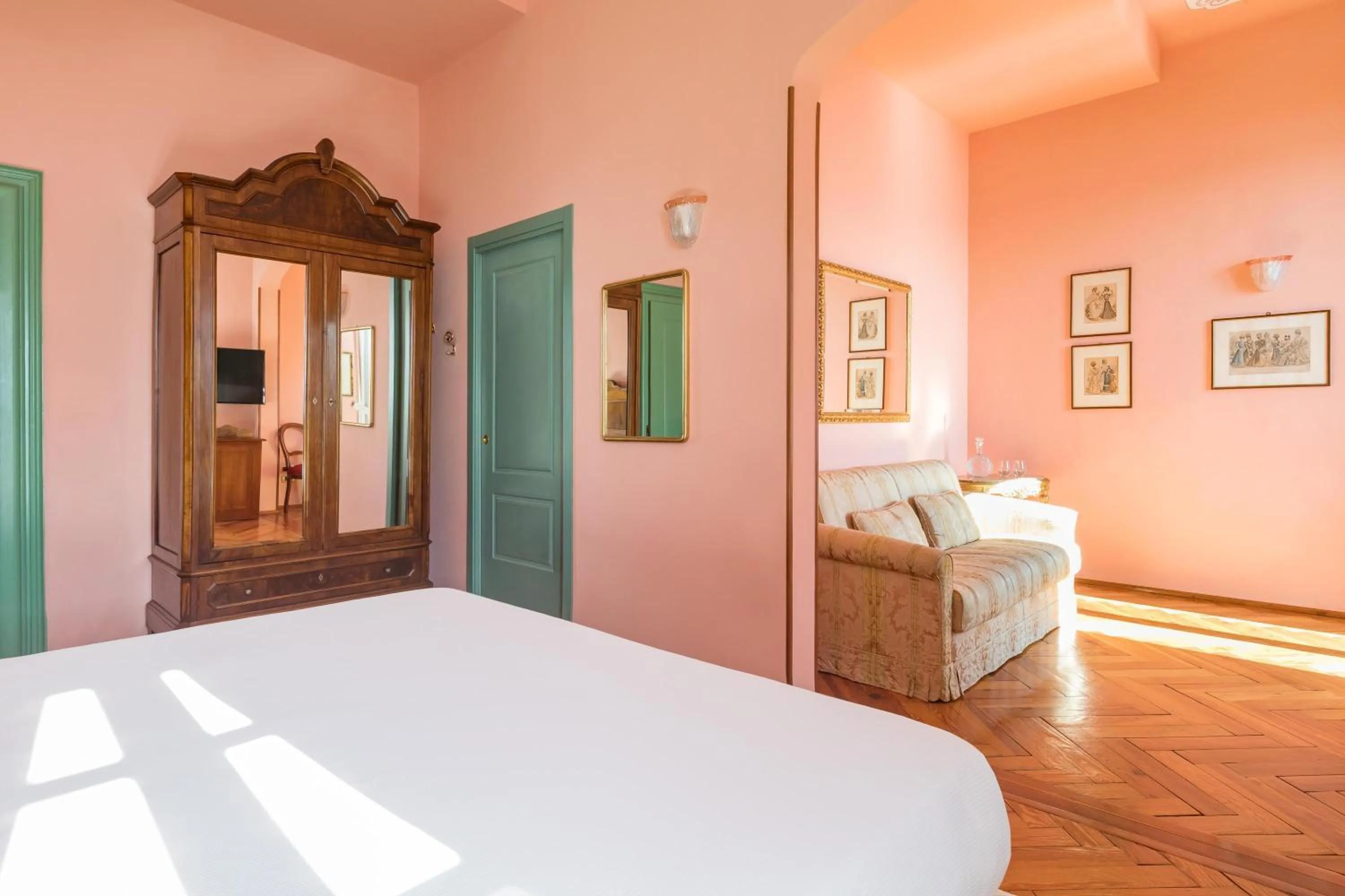 Photo of the whole room, Bed in Boutique Hotel Villa Sostaga