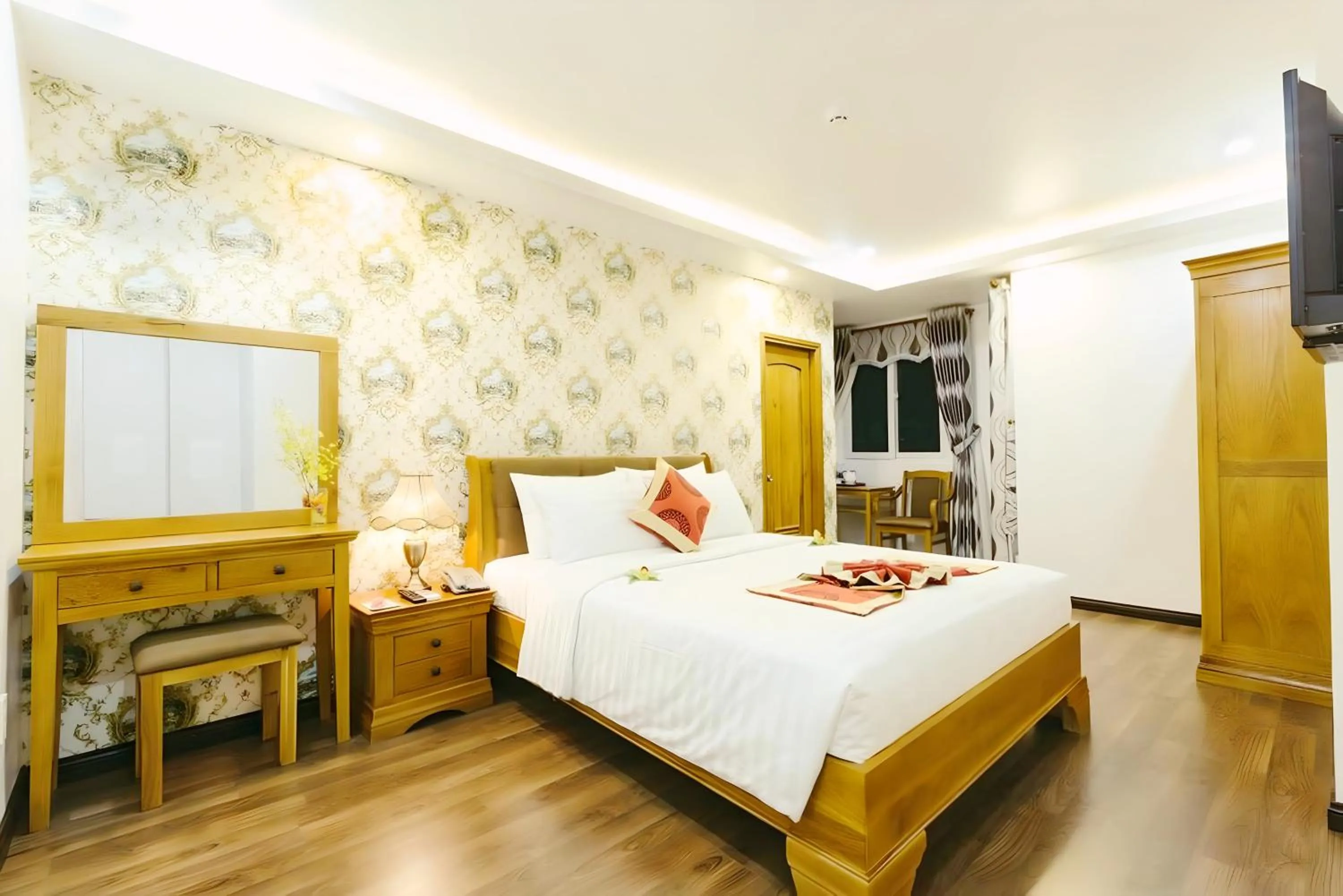 Bed in The Airport Hotel