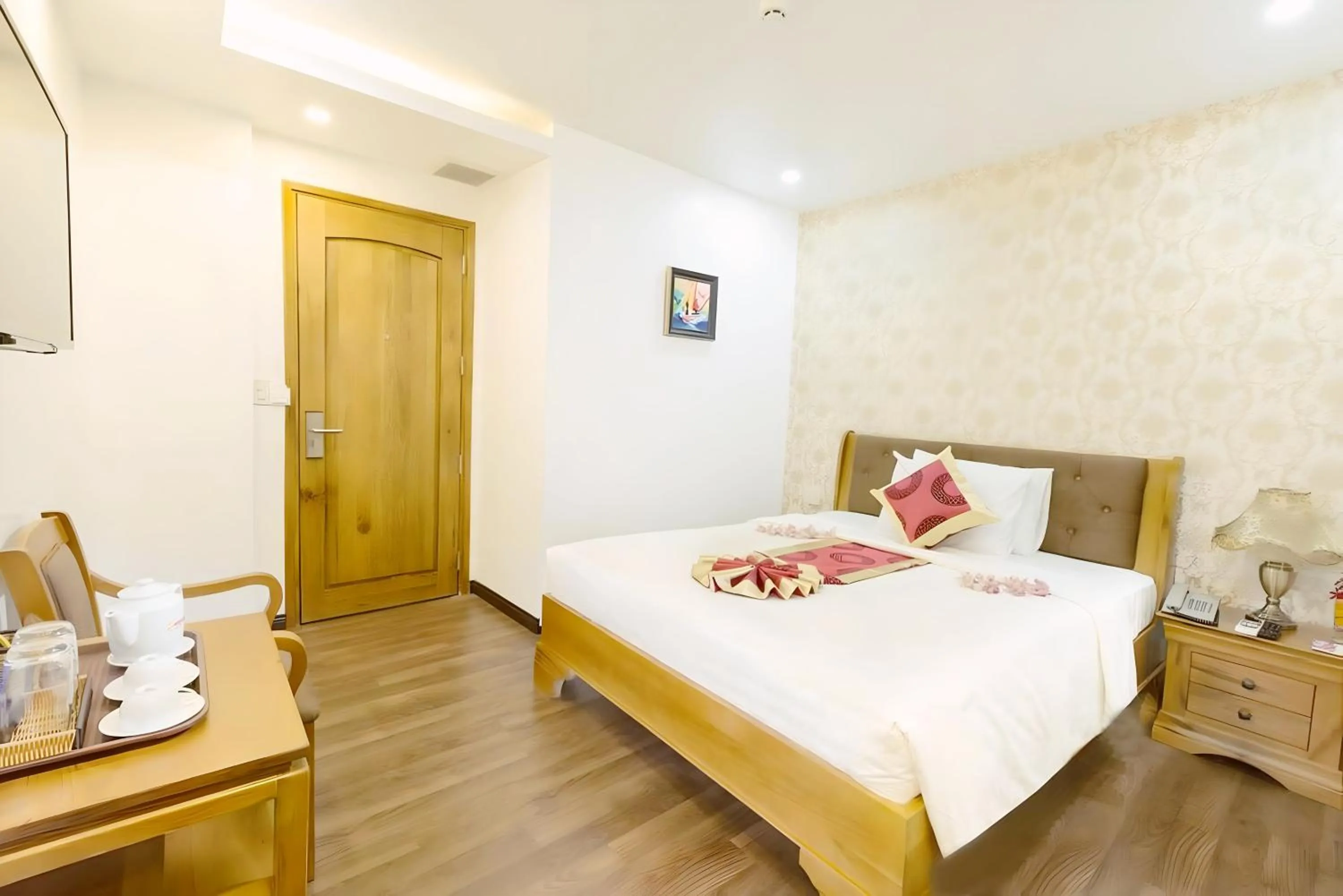 Bed in The Airport Hotel