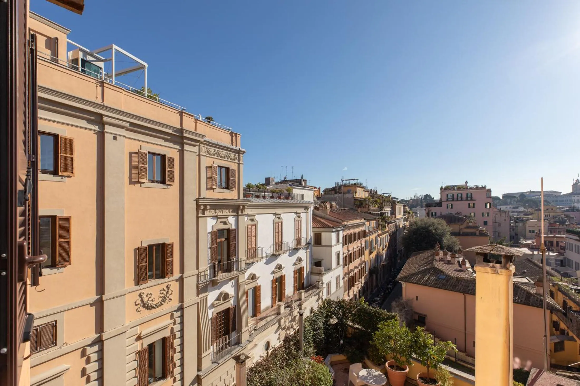 City view in Hotel Scalinata Di Spagna