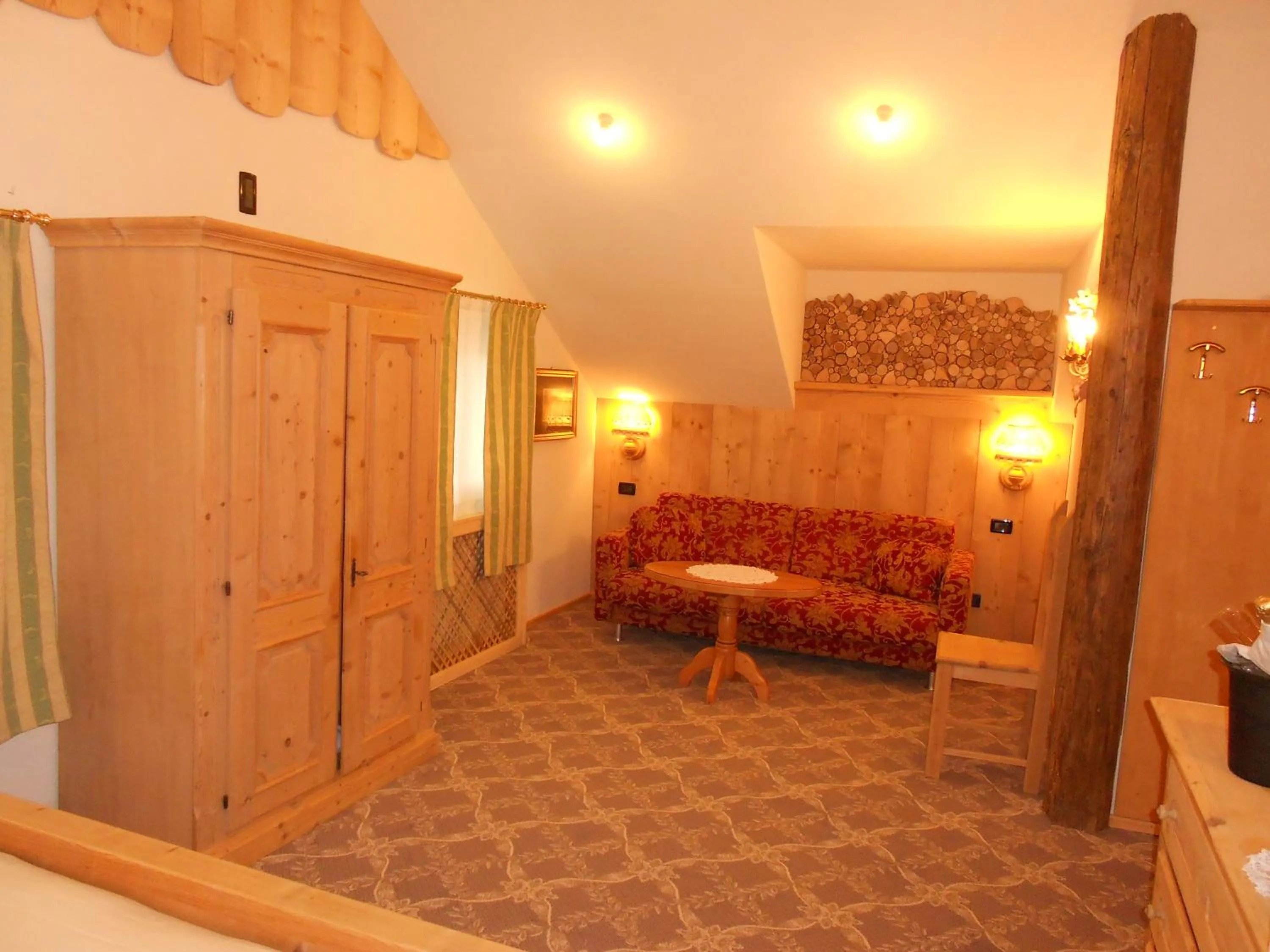 Seating area in Hotel Relais Grünwald