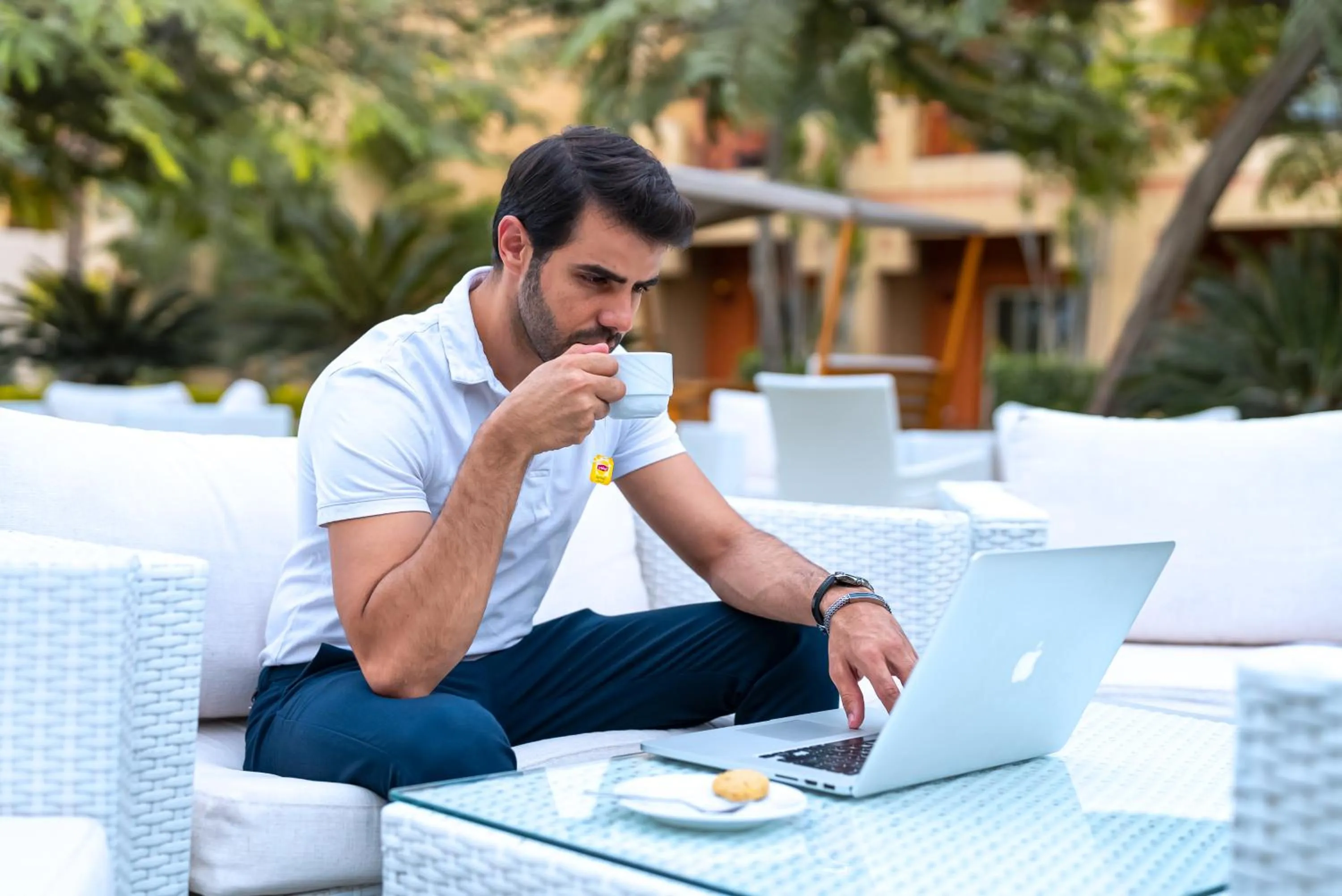 Garden in Swiss Inn Pyramids Golf Resort