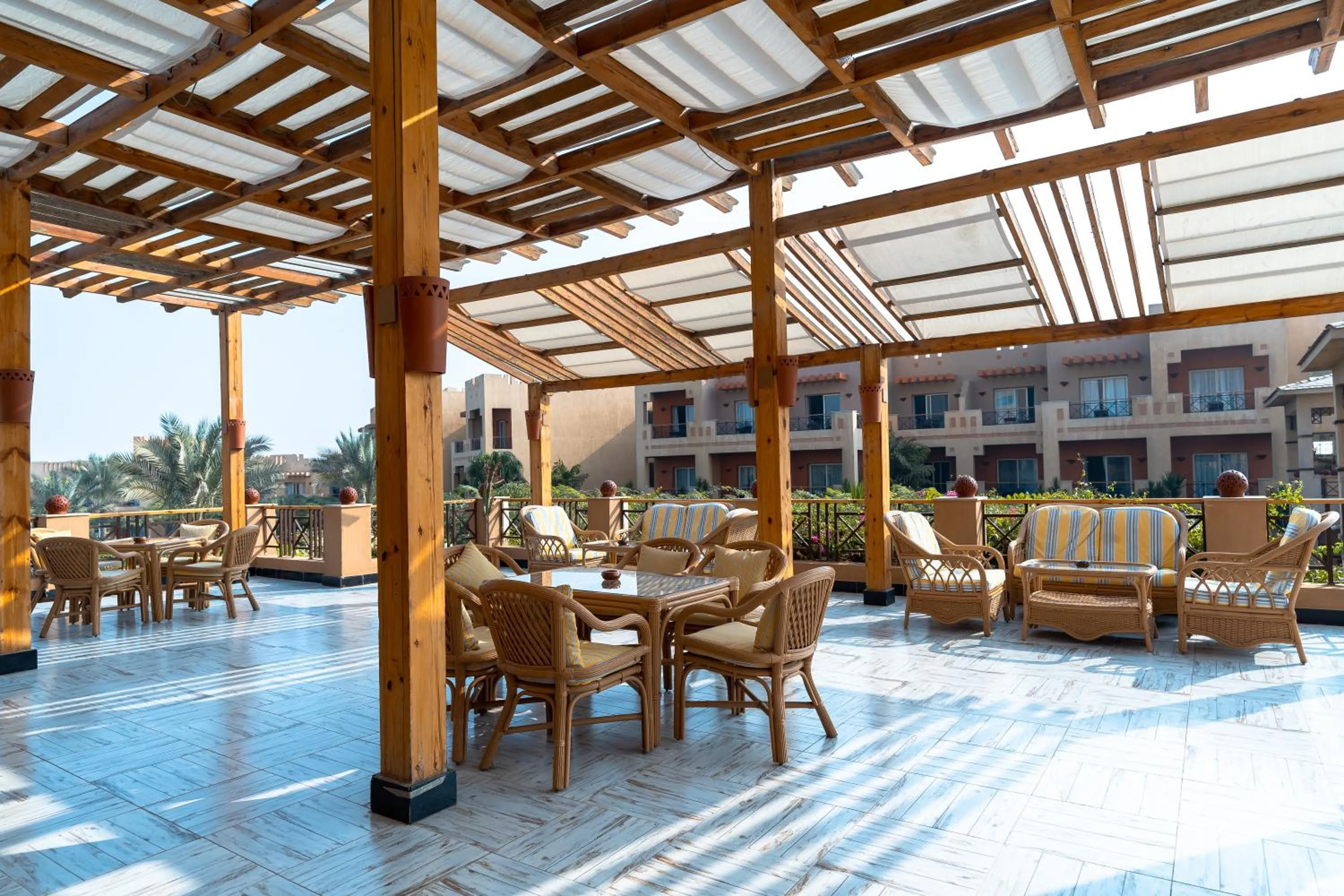 Swimming pool in Swiss Inn Pyramids Golf Resort