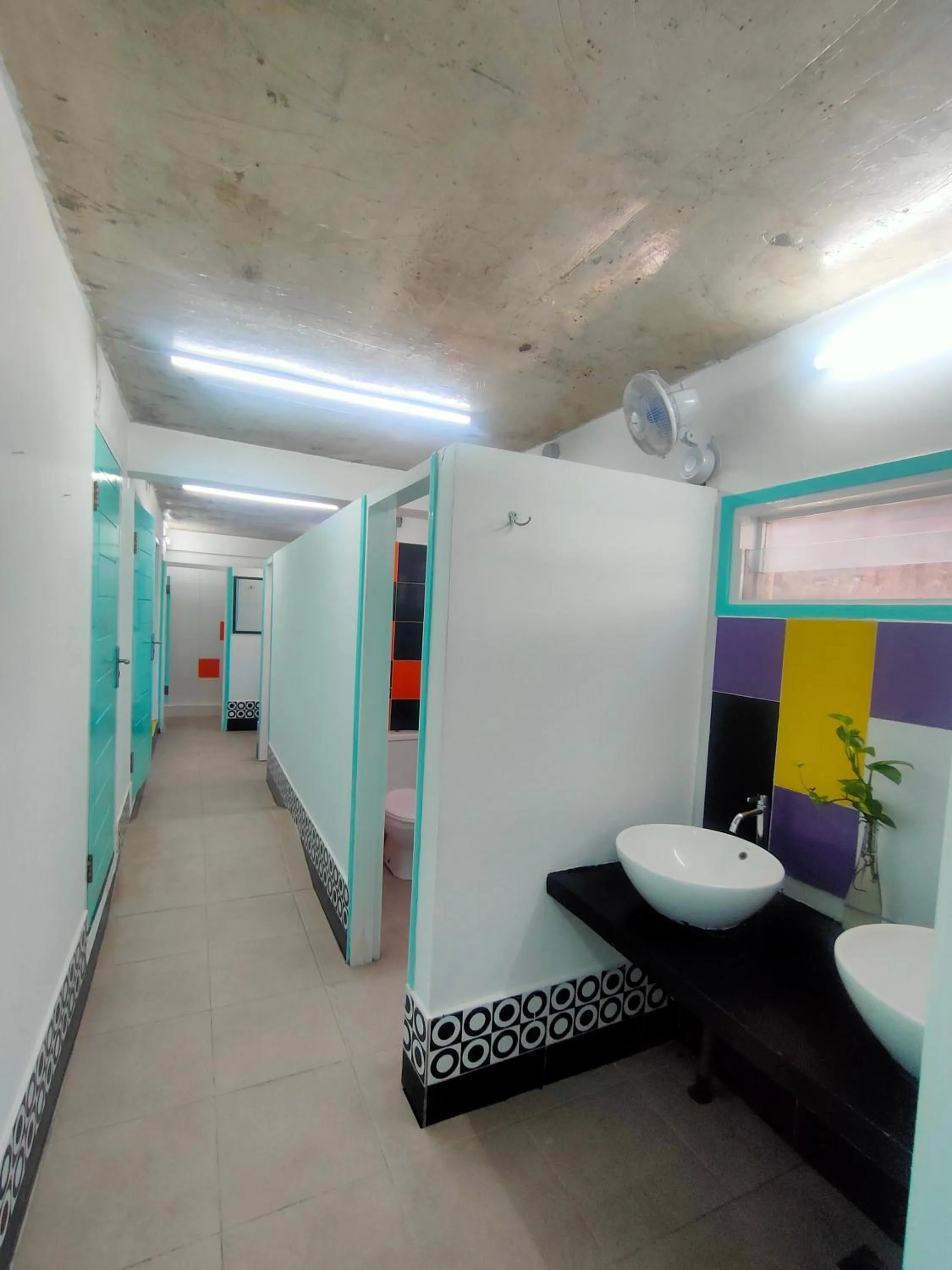 Bathroom in Gili Beach Bum Hostel