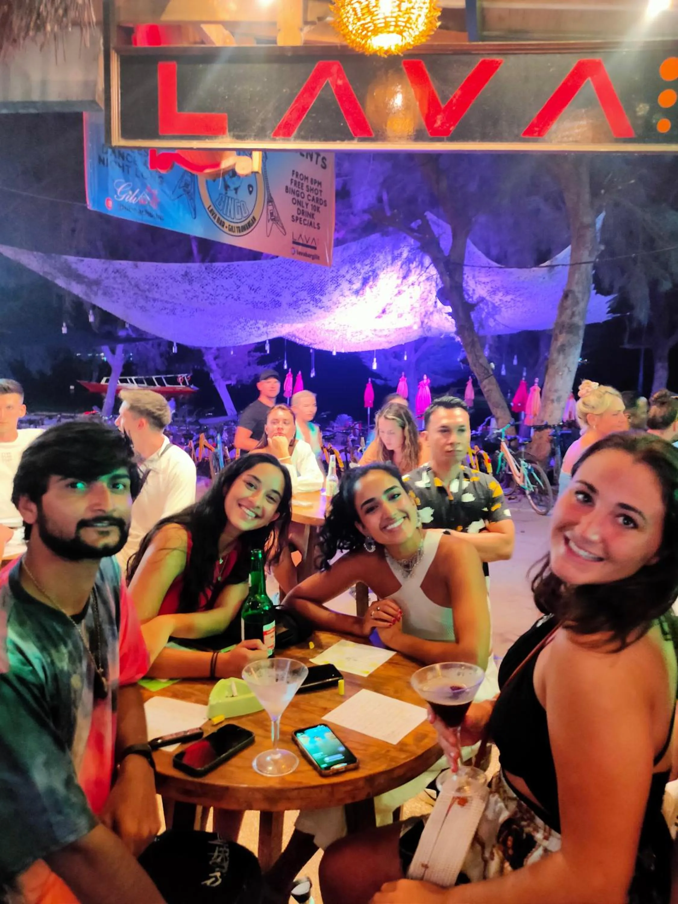 Restaurant/places to eat in Gili Beach Bum Hostel