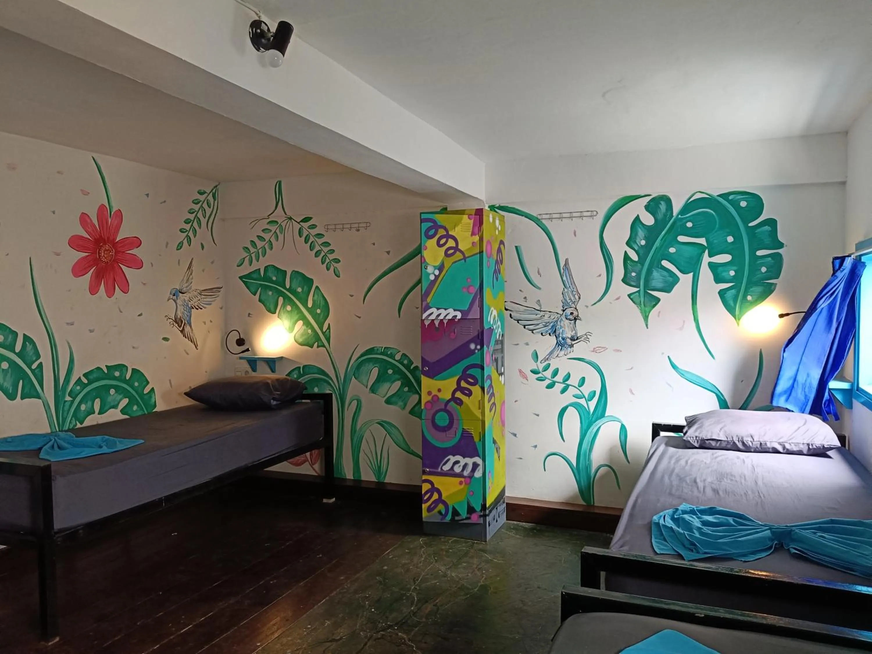 Bed in Gili Beach Bum Hostel