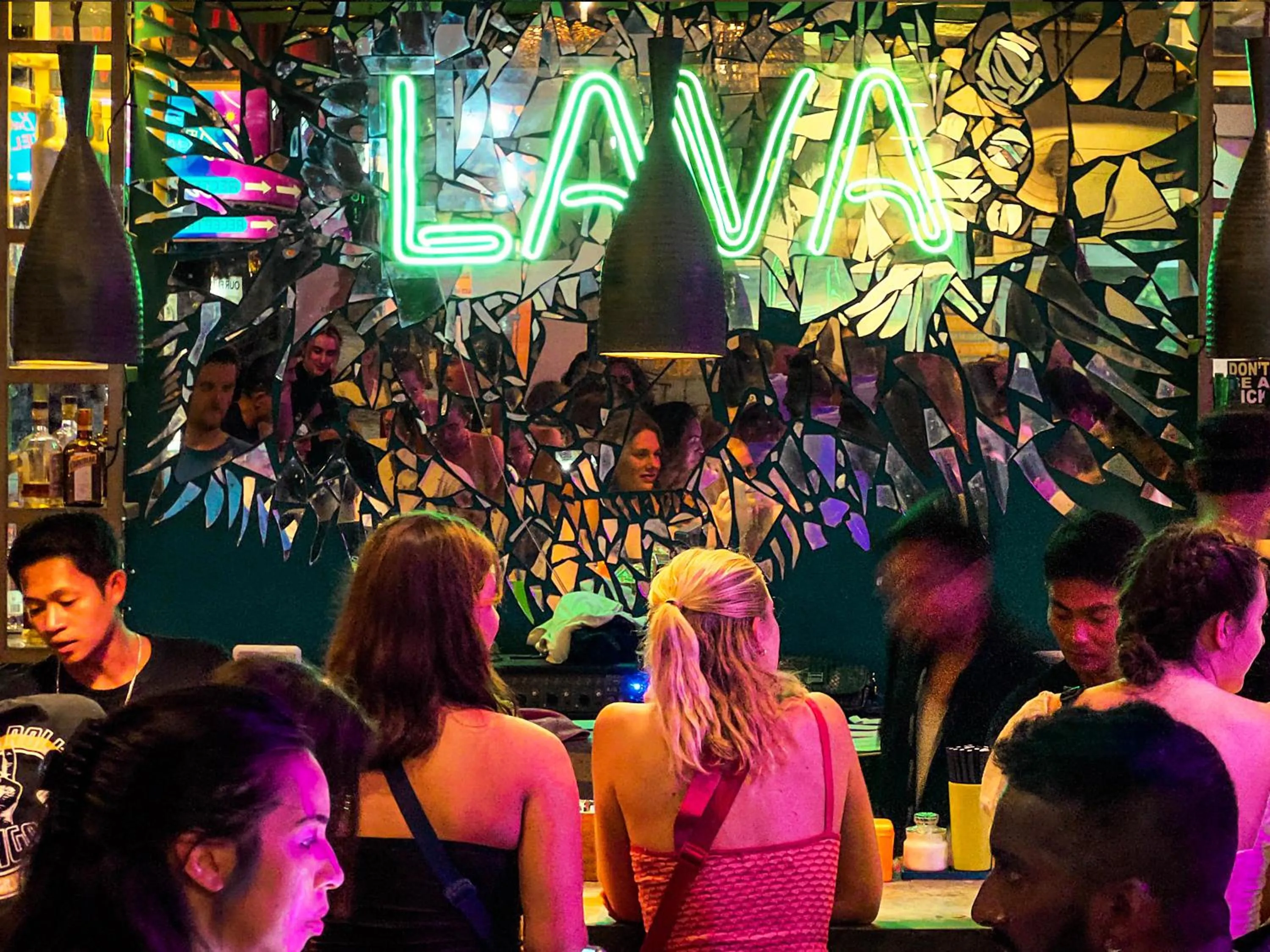 Karaoke in Gili Beach Bum Hostel