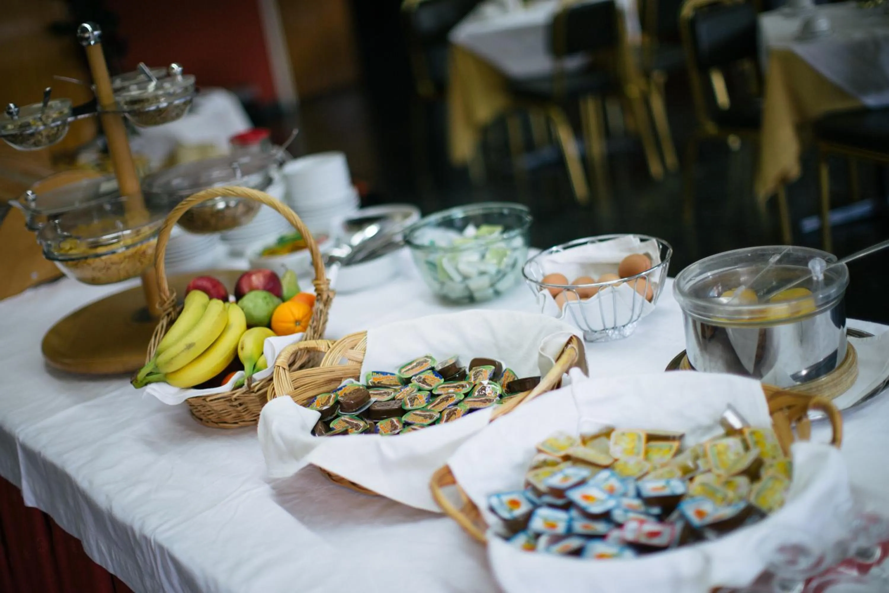 Buffet breakfast in Grand Hotel