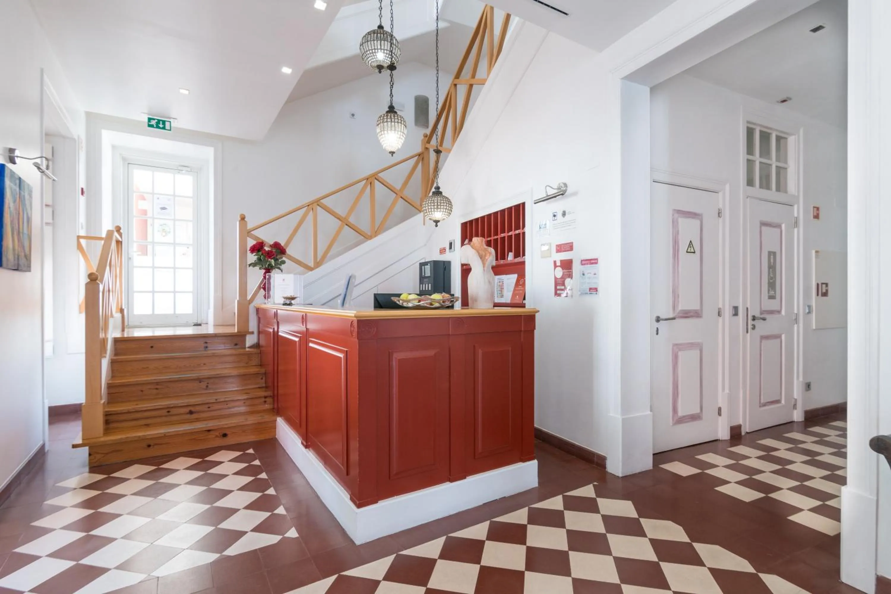 Lobby or reception in Casa do Médico de São Rafael
