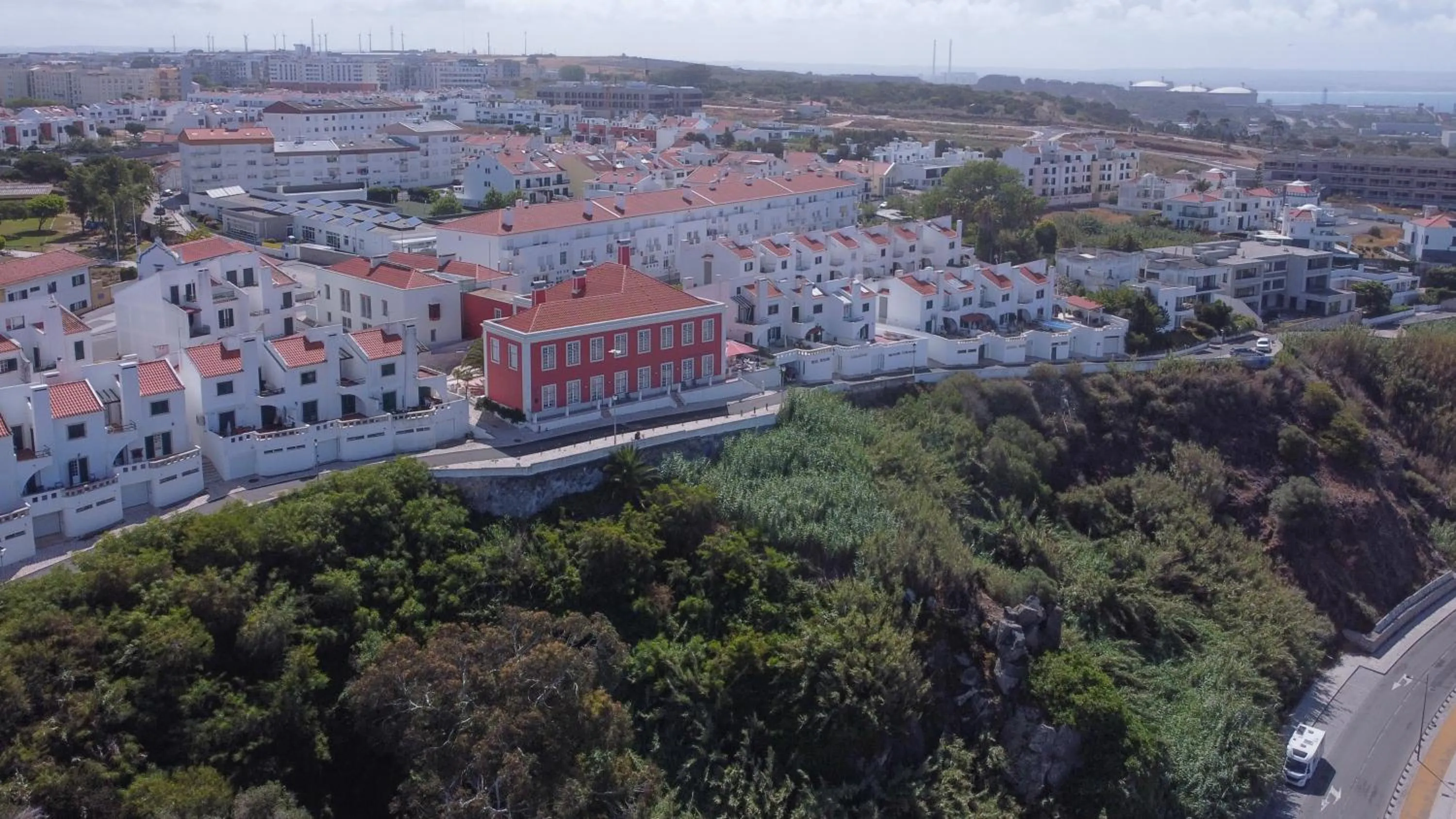 Bird's eye view in Casa do Médico de São Rafael