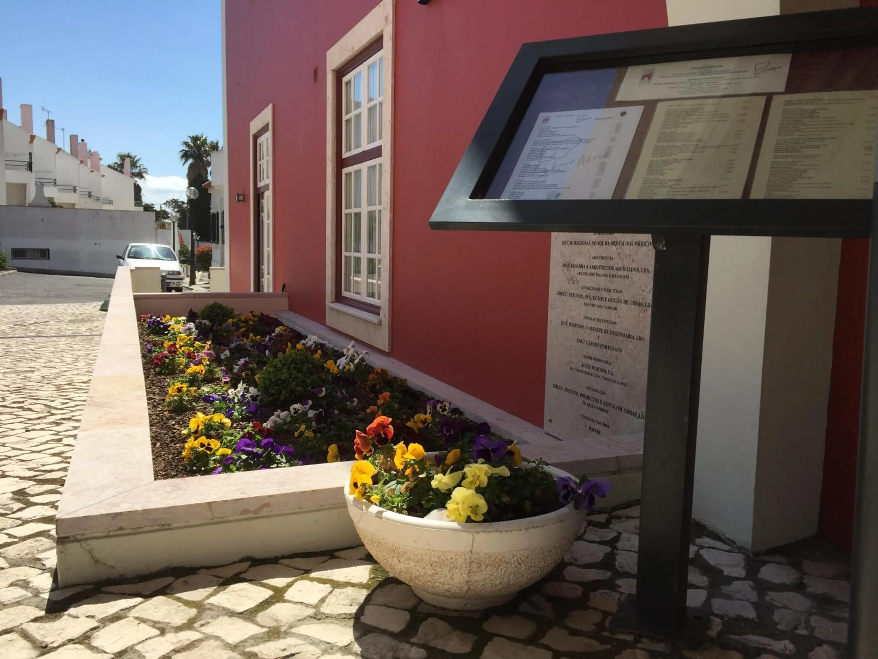 Decorative detail in Casa do Médico de São Rafael