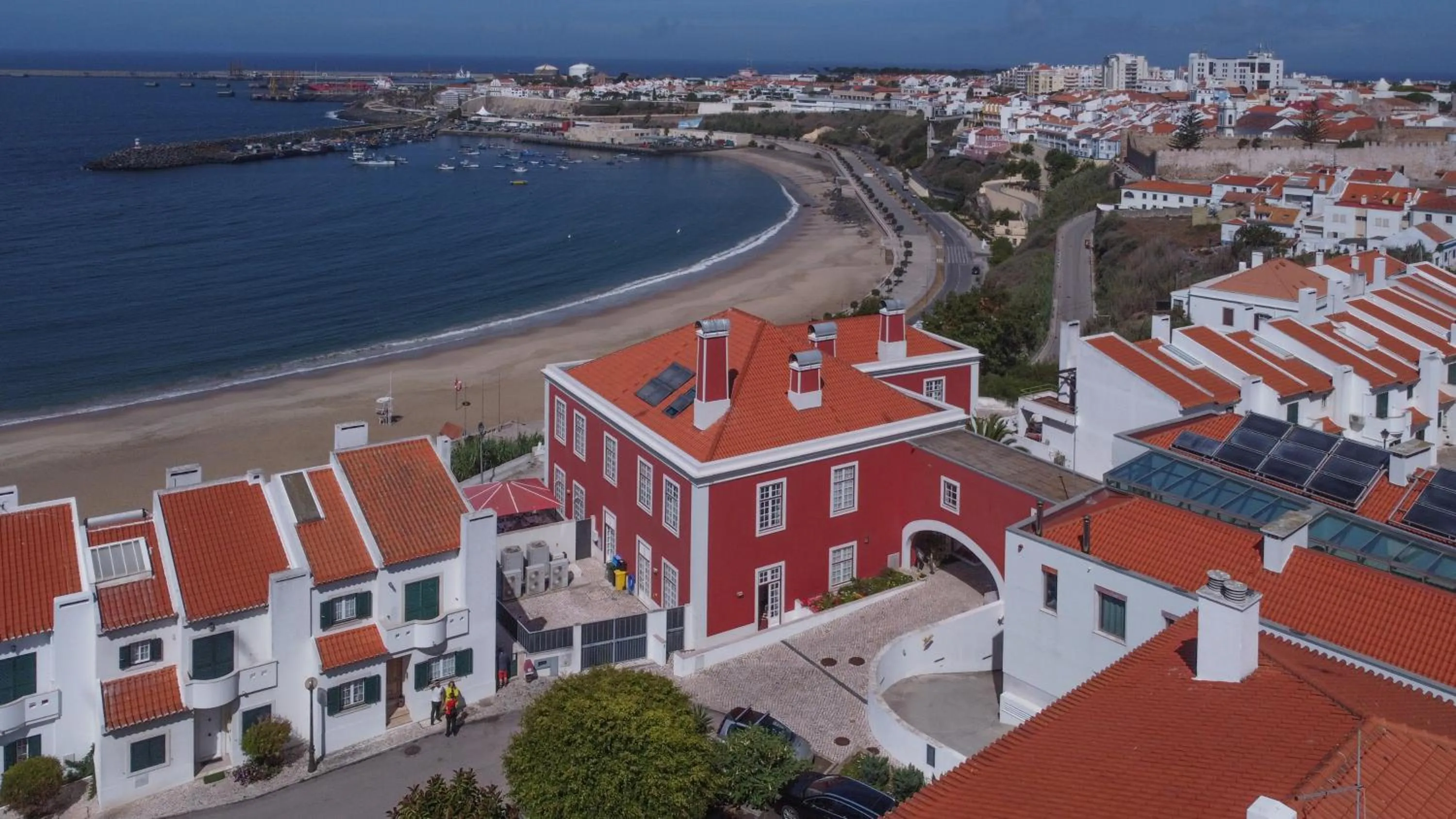 Bird's eye view in Casa do Médico de São Rafael