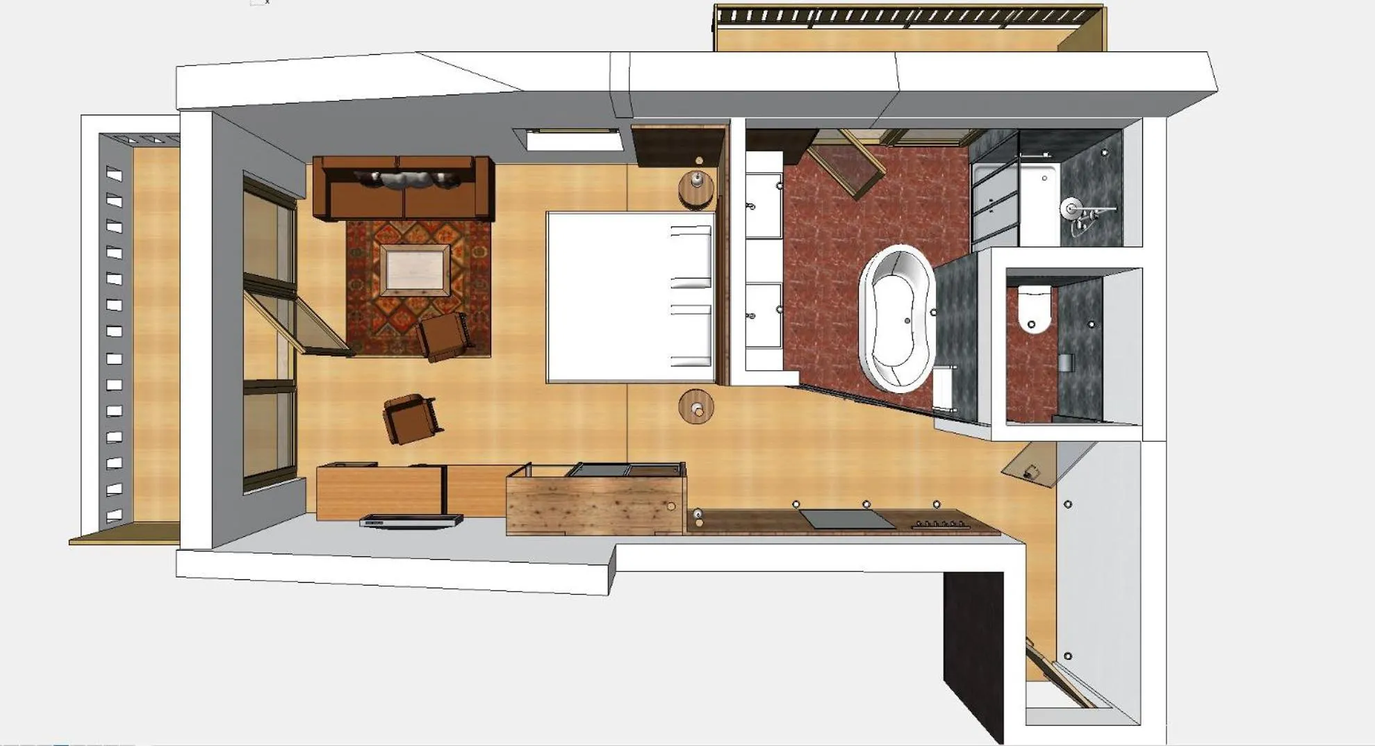 Photo of the whole room in Hotel Enzian