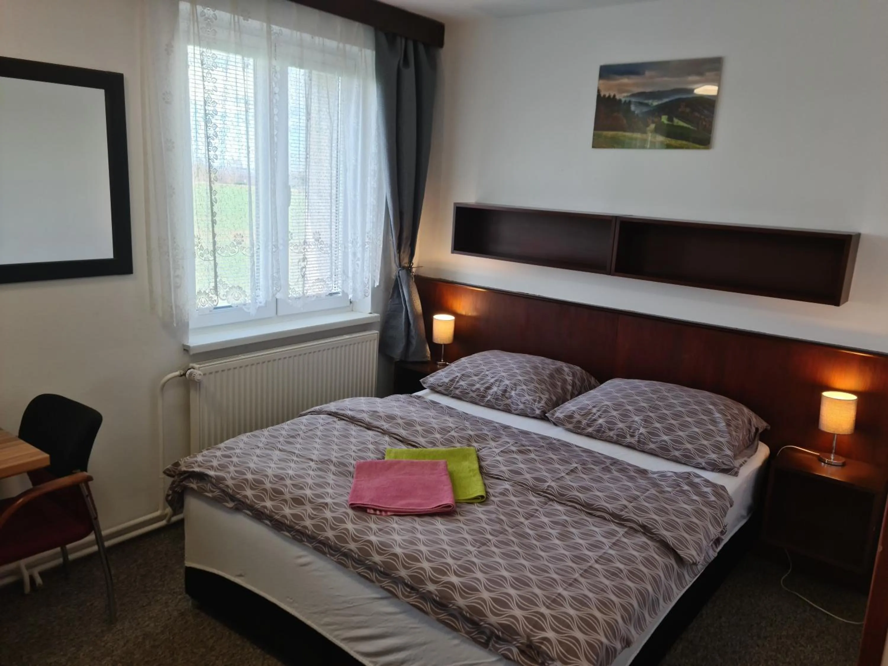 Bed in Motel Tošanovice