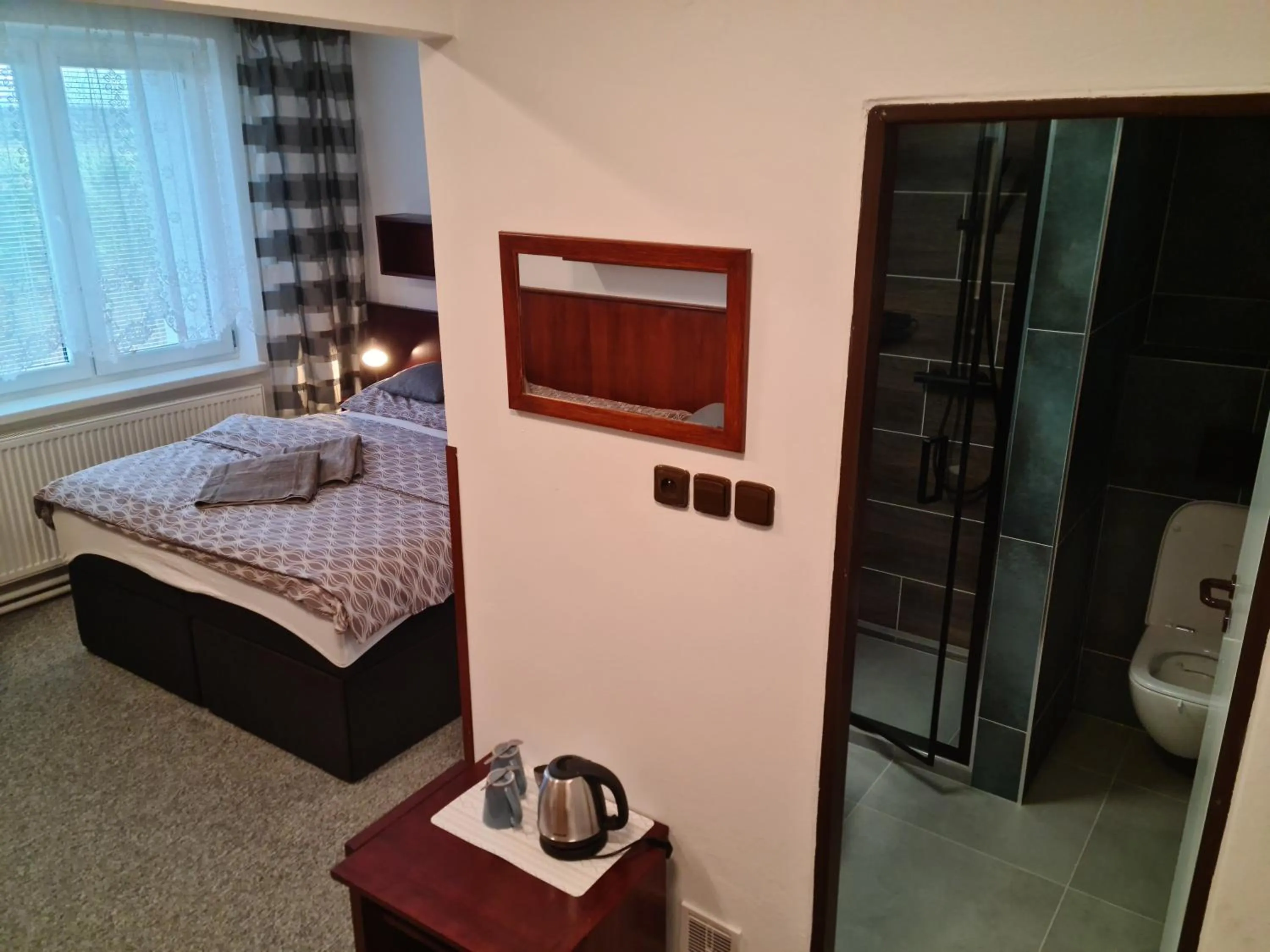 Bed in Motel Tošanovice