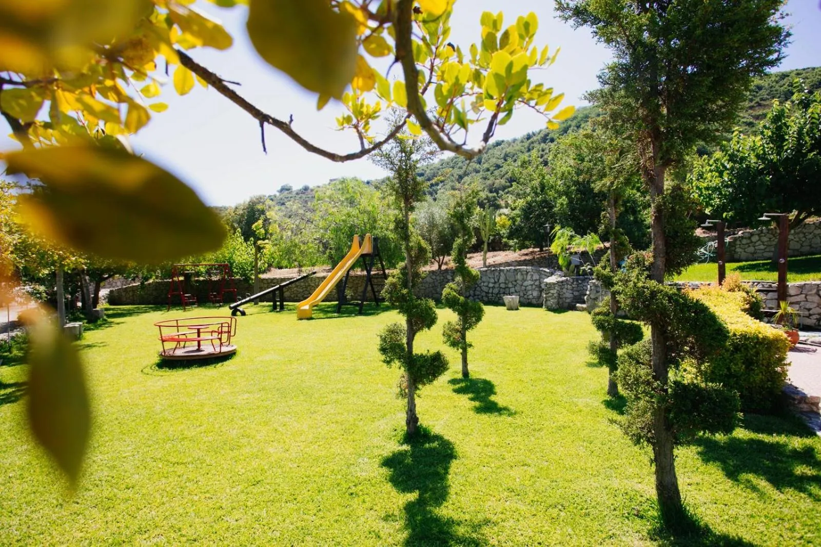 Children play ground in Fonte Di Bagnaria