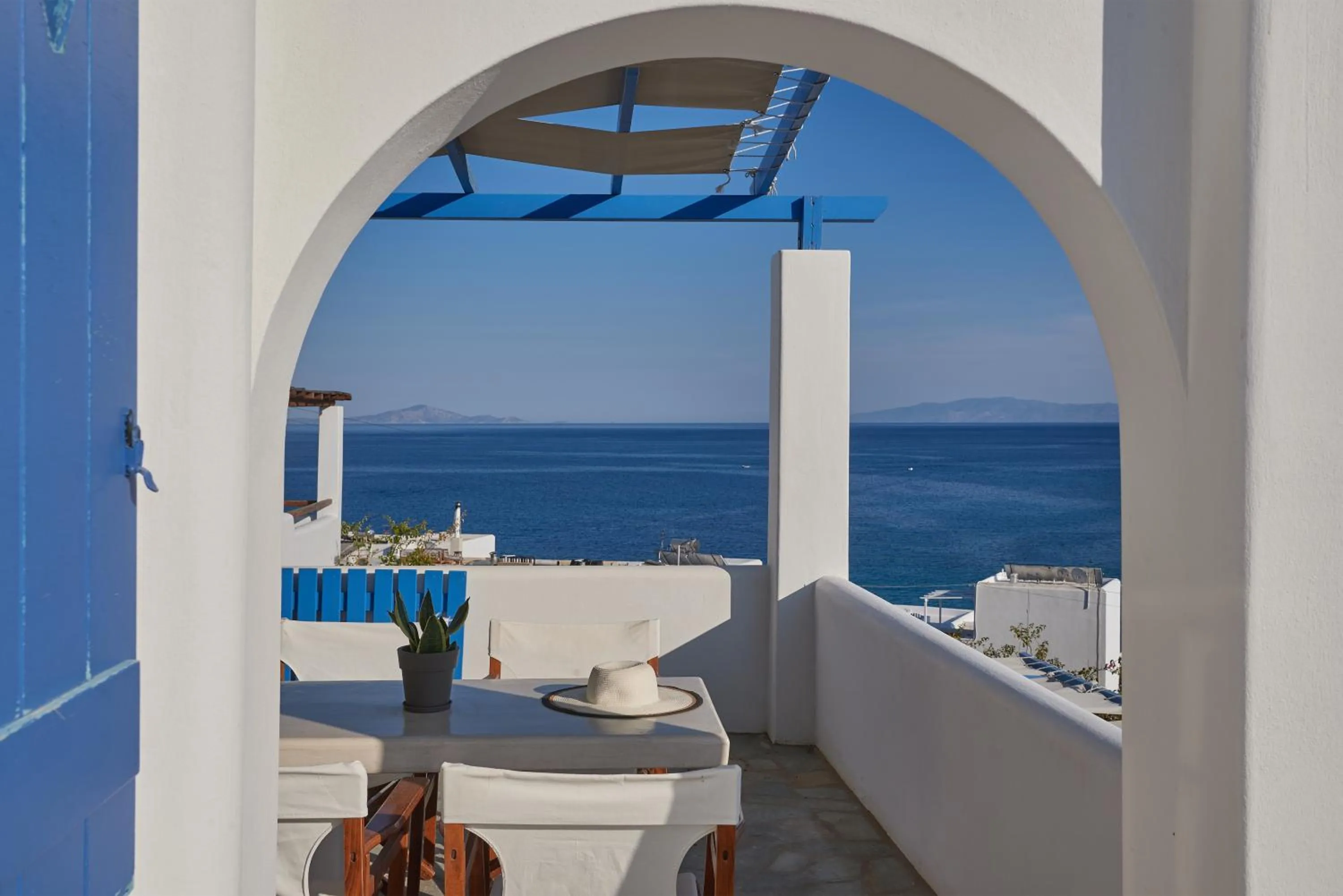 View (from property/room) in Cleopatra Seaside Homes, Logaras, Paros