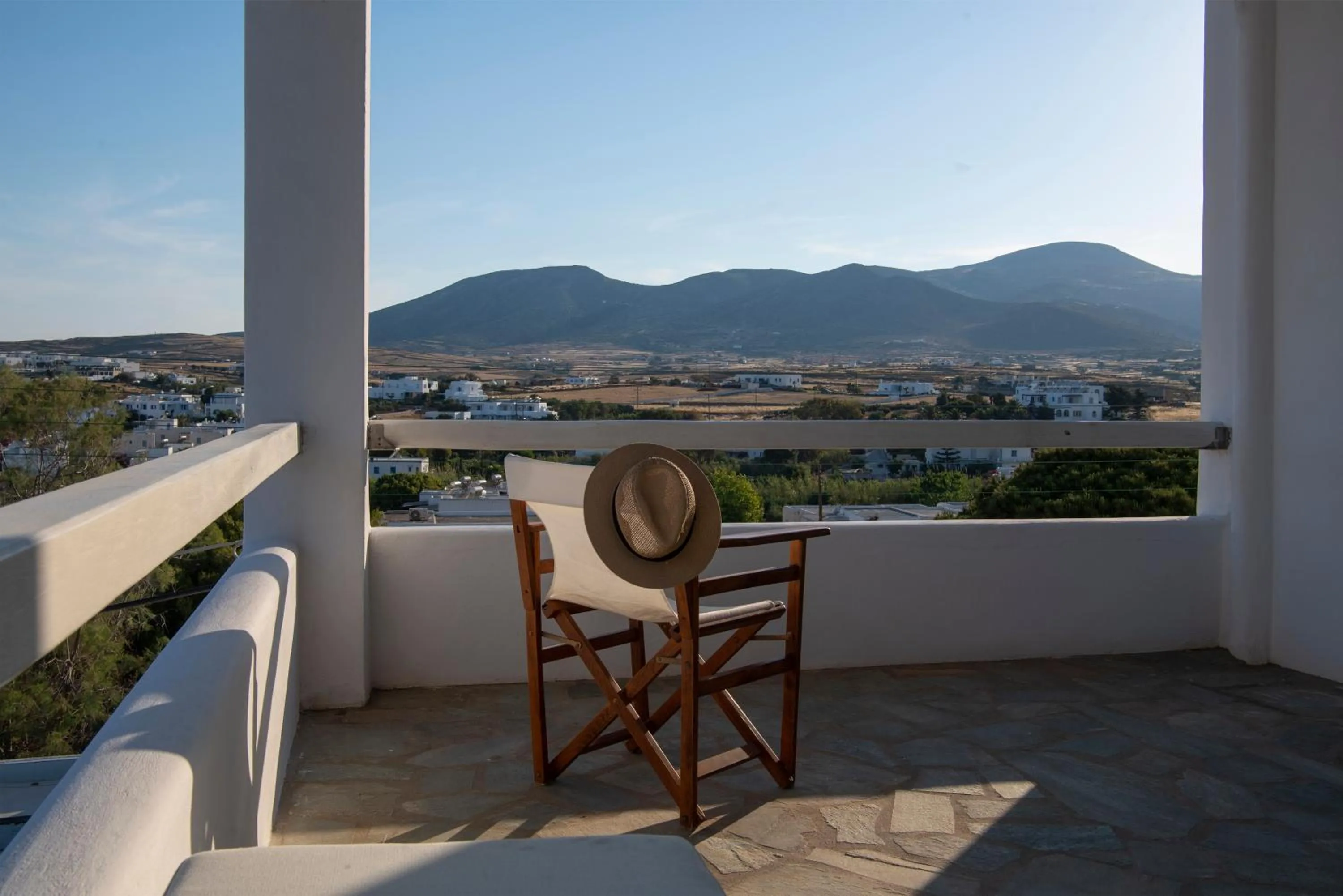 Balcony/Terrace in Cleopatra Seaside Homes, Logaras, Paros