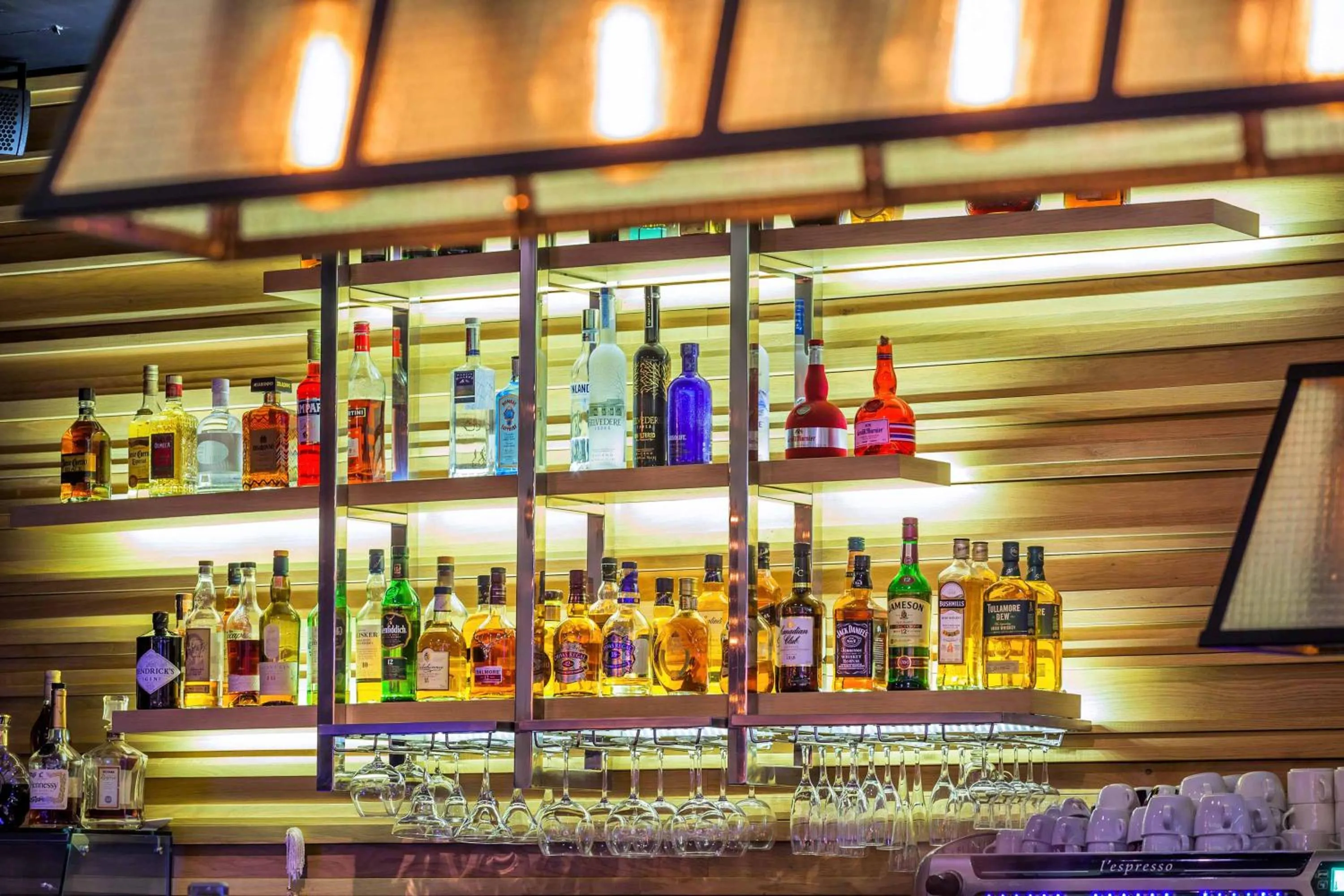 Alcoholic drinks in Porto Marine Hotel