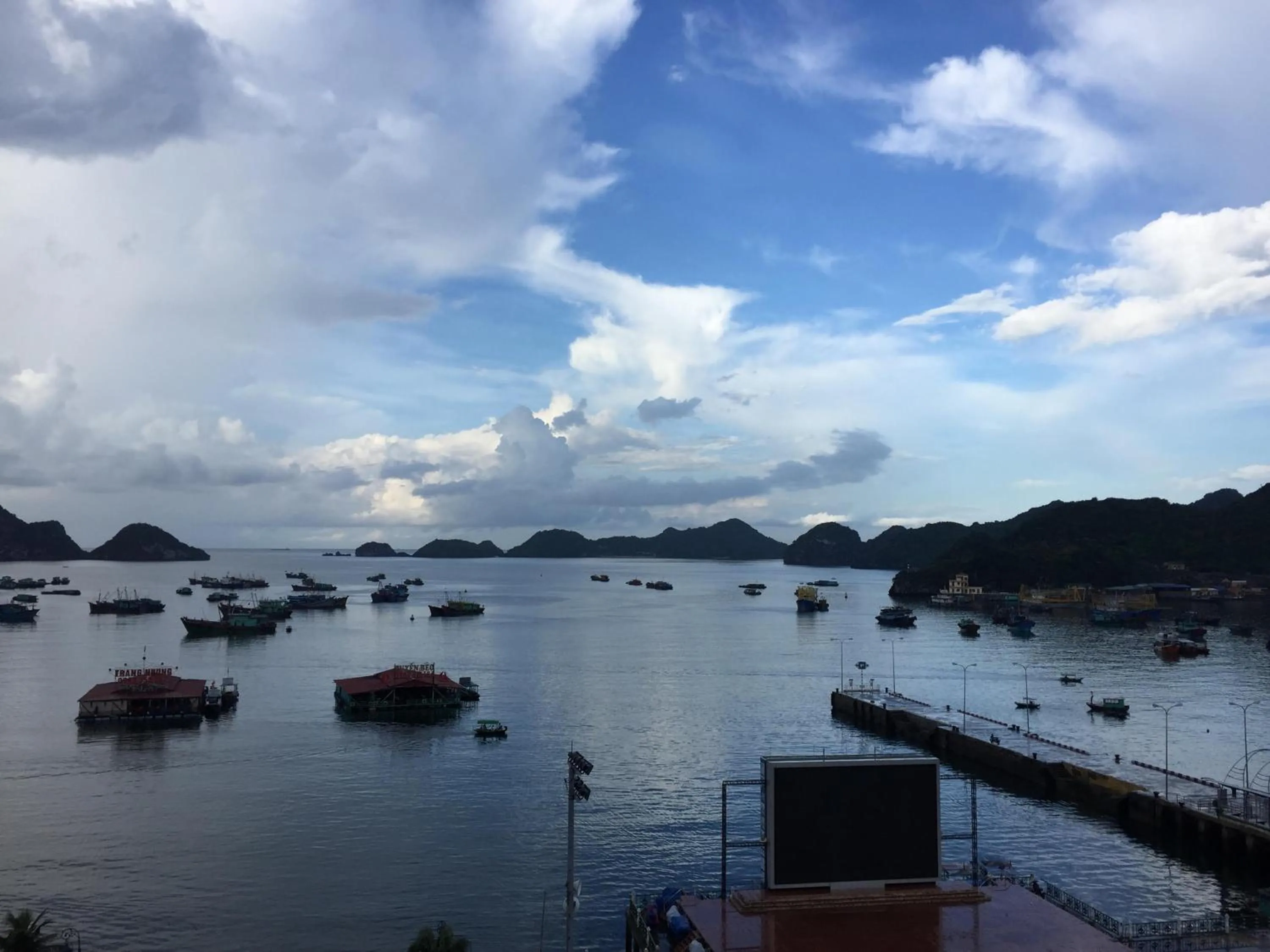 Beach in Catba Dream Hotel