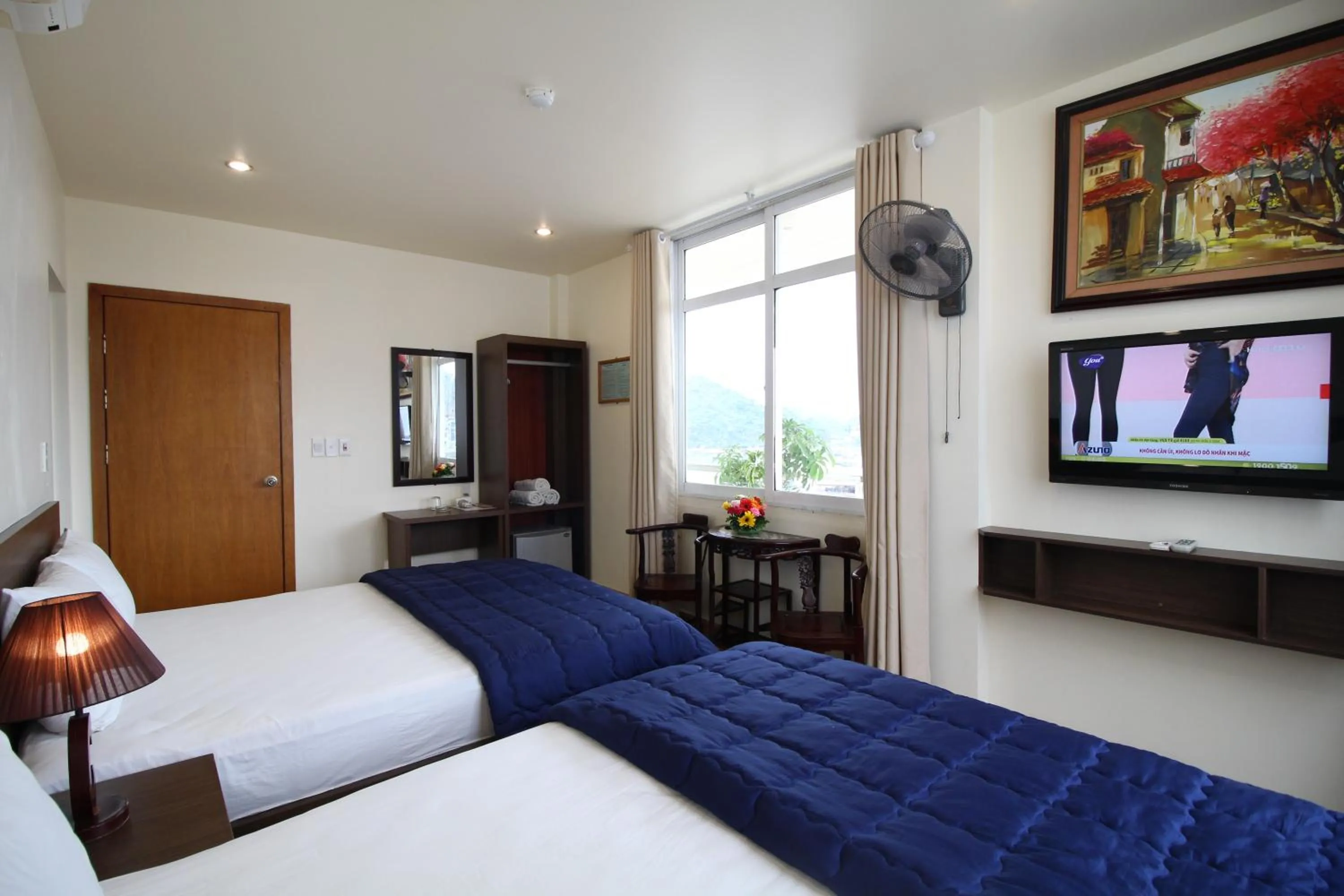 Bed in Catba Dream Hotel