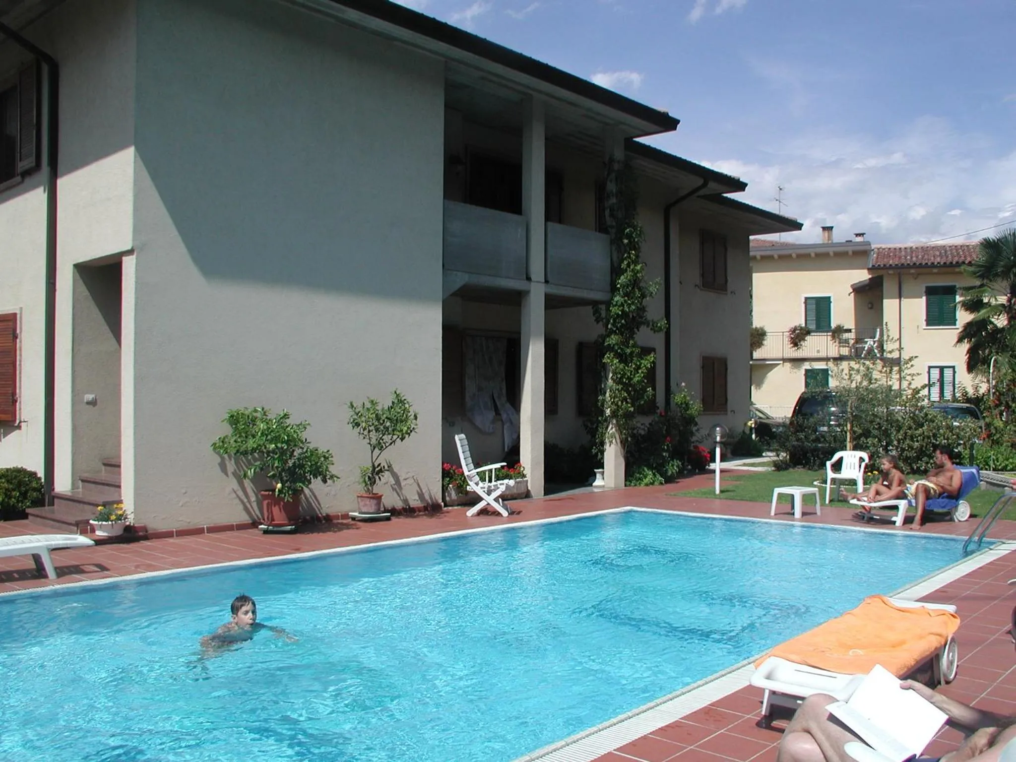 Pool view in Villa Fiori