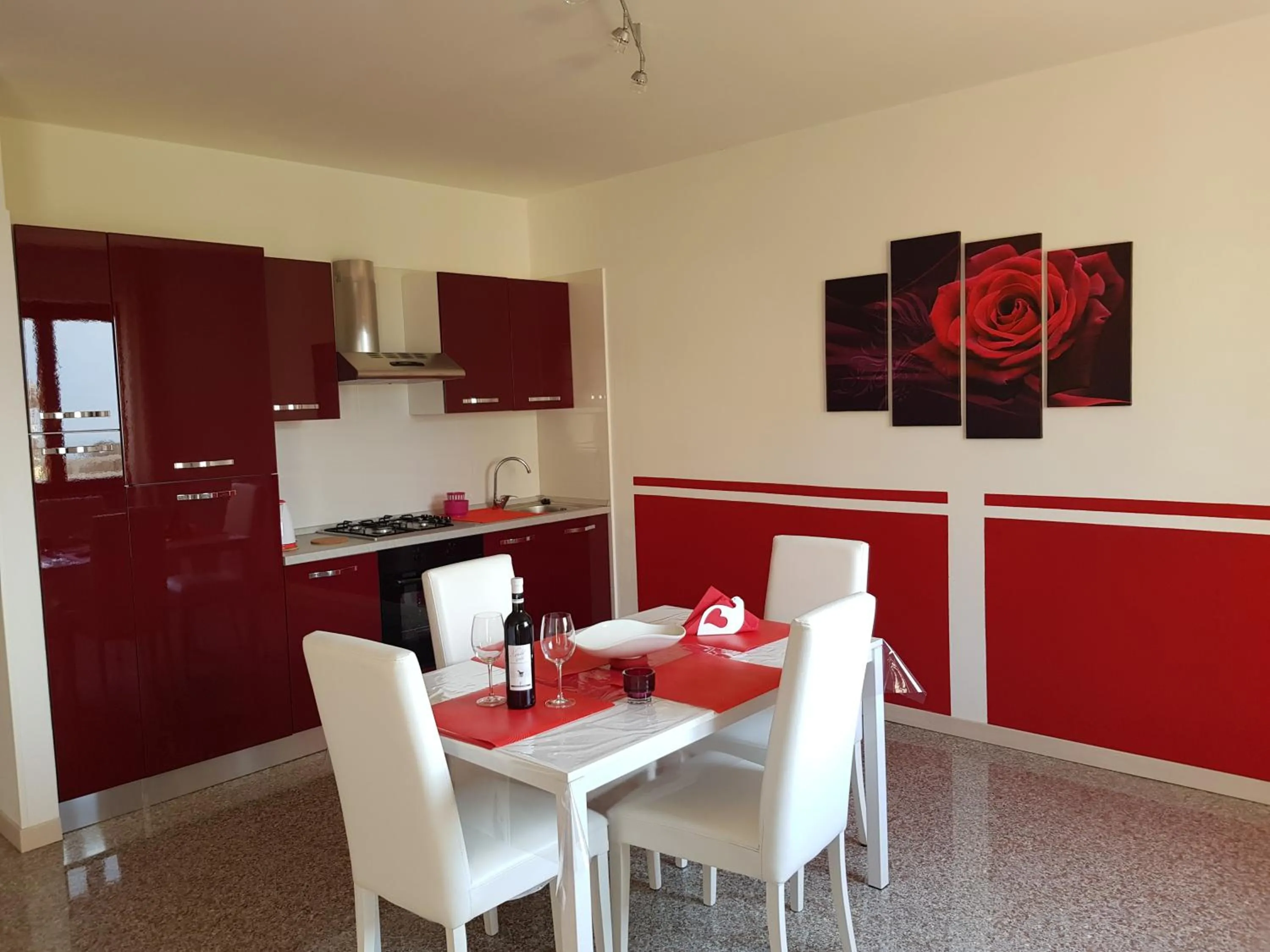 Kitchen or kitchenette in Villa Fiori