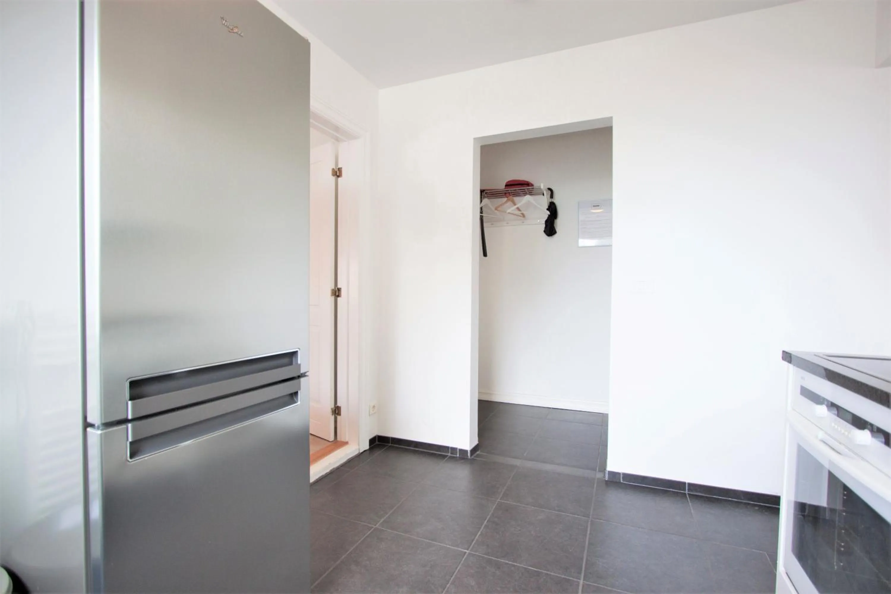 Kitchen or kitchenette in Odinn Reykjavik Odinsgata Apartments