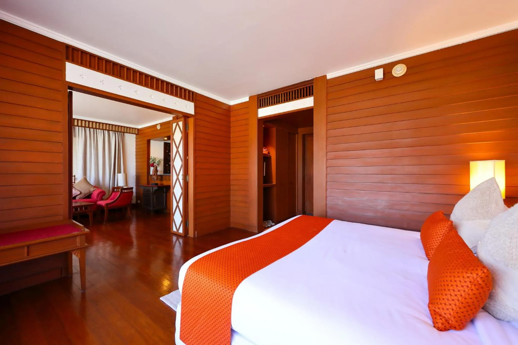 Bed in Wienglakor Hotel Lampang