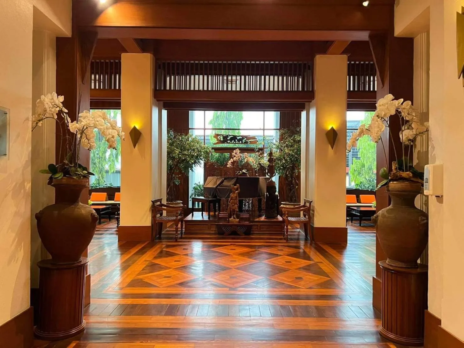 Lobby or reception in Wienglakor Hotel Lampang