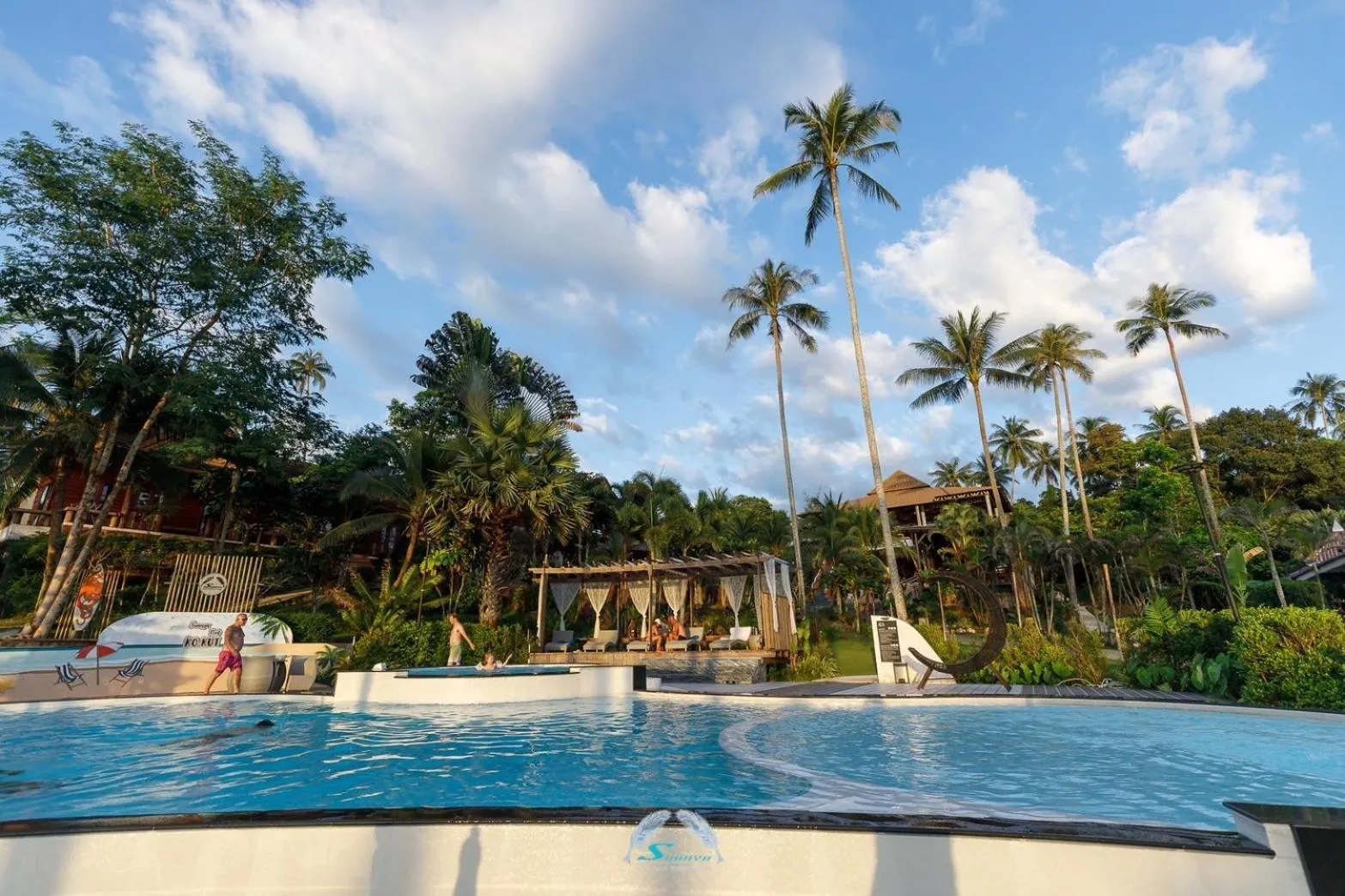Pool view in Suanya Kohkood Resort and Spa