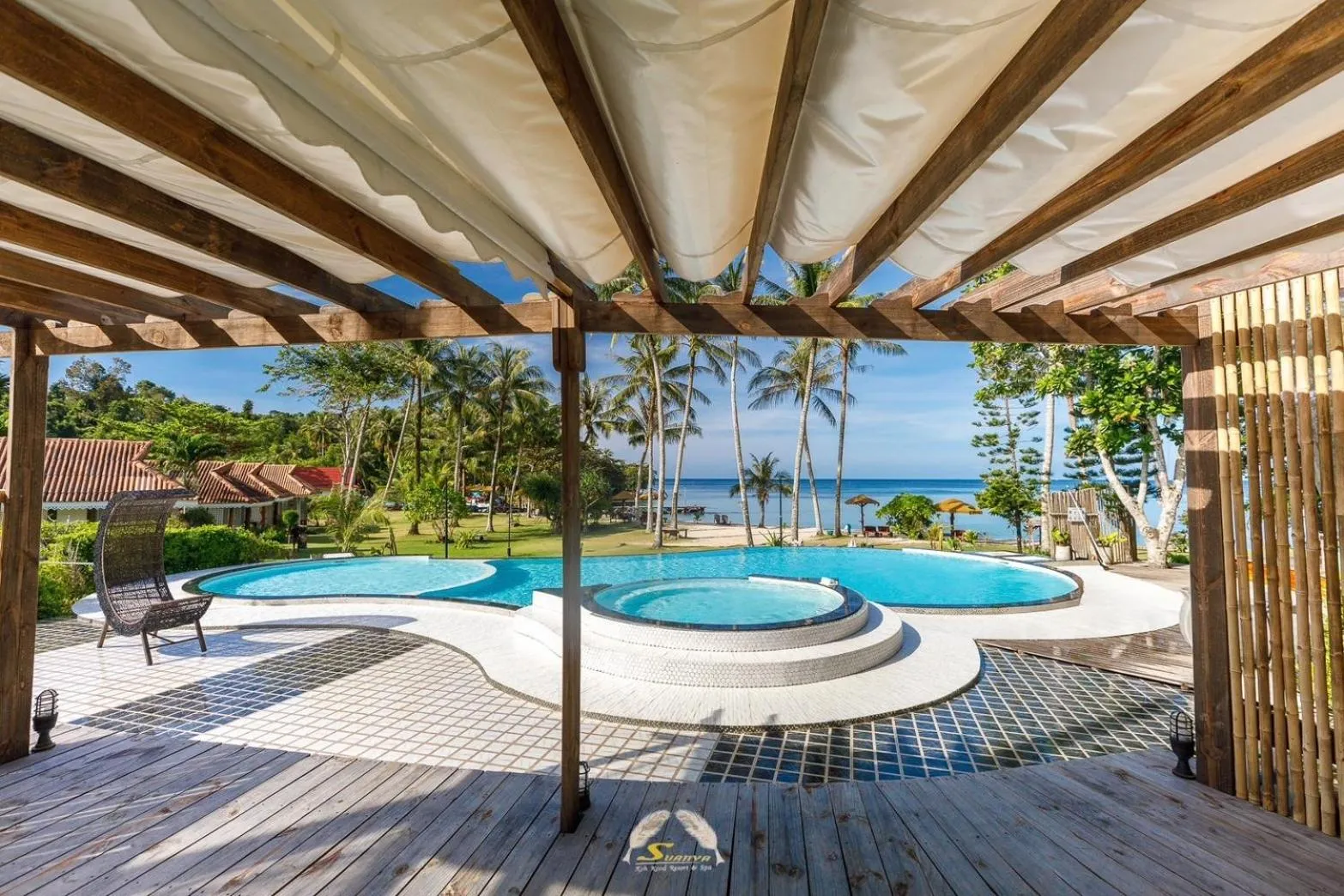 Pool view in Suanya Kohkood Resort and Spa