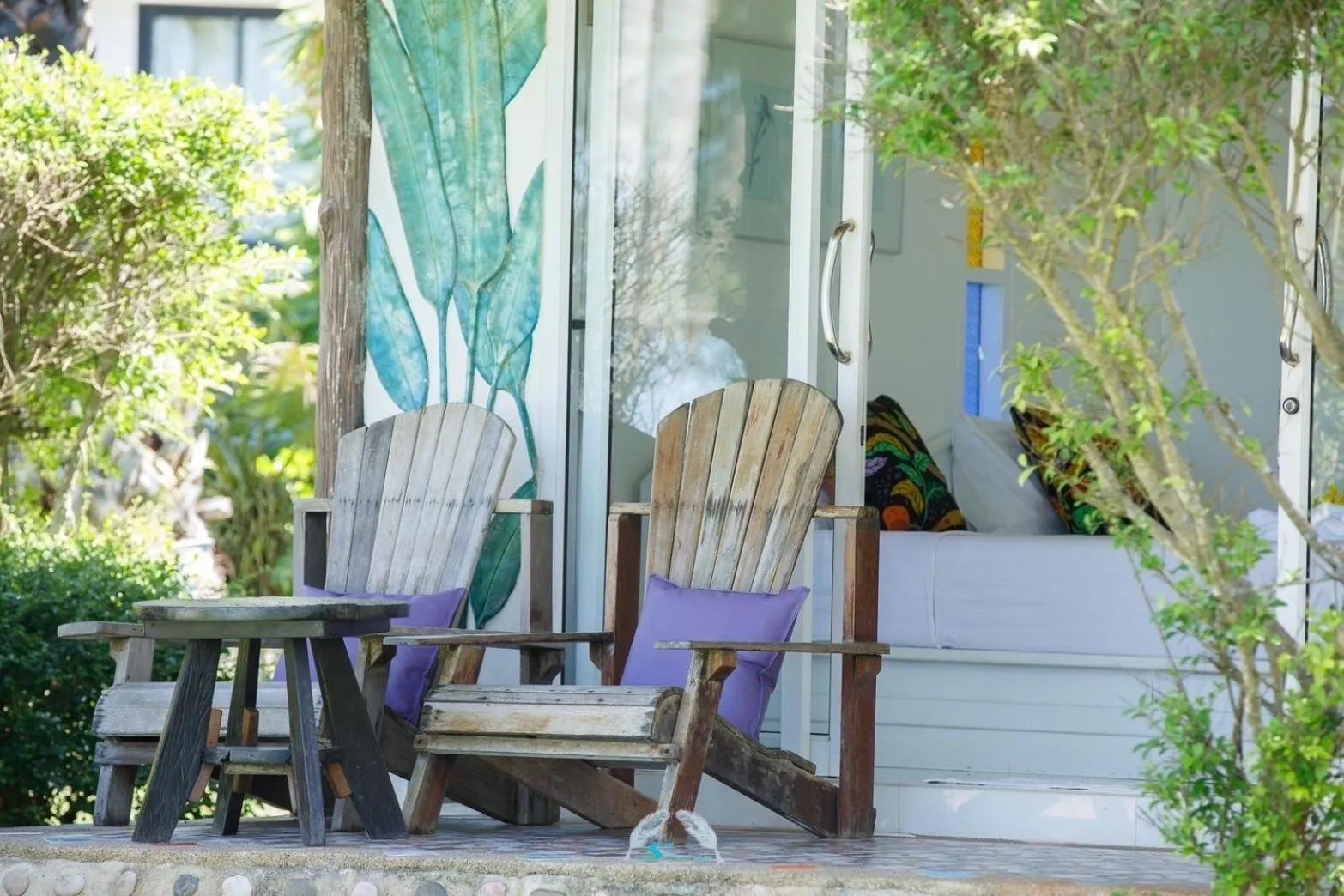 Patio in Suanya Kohkood Resort and Spa