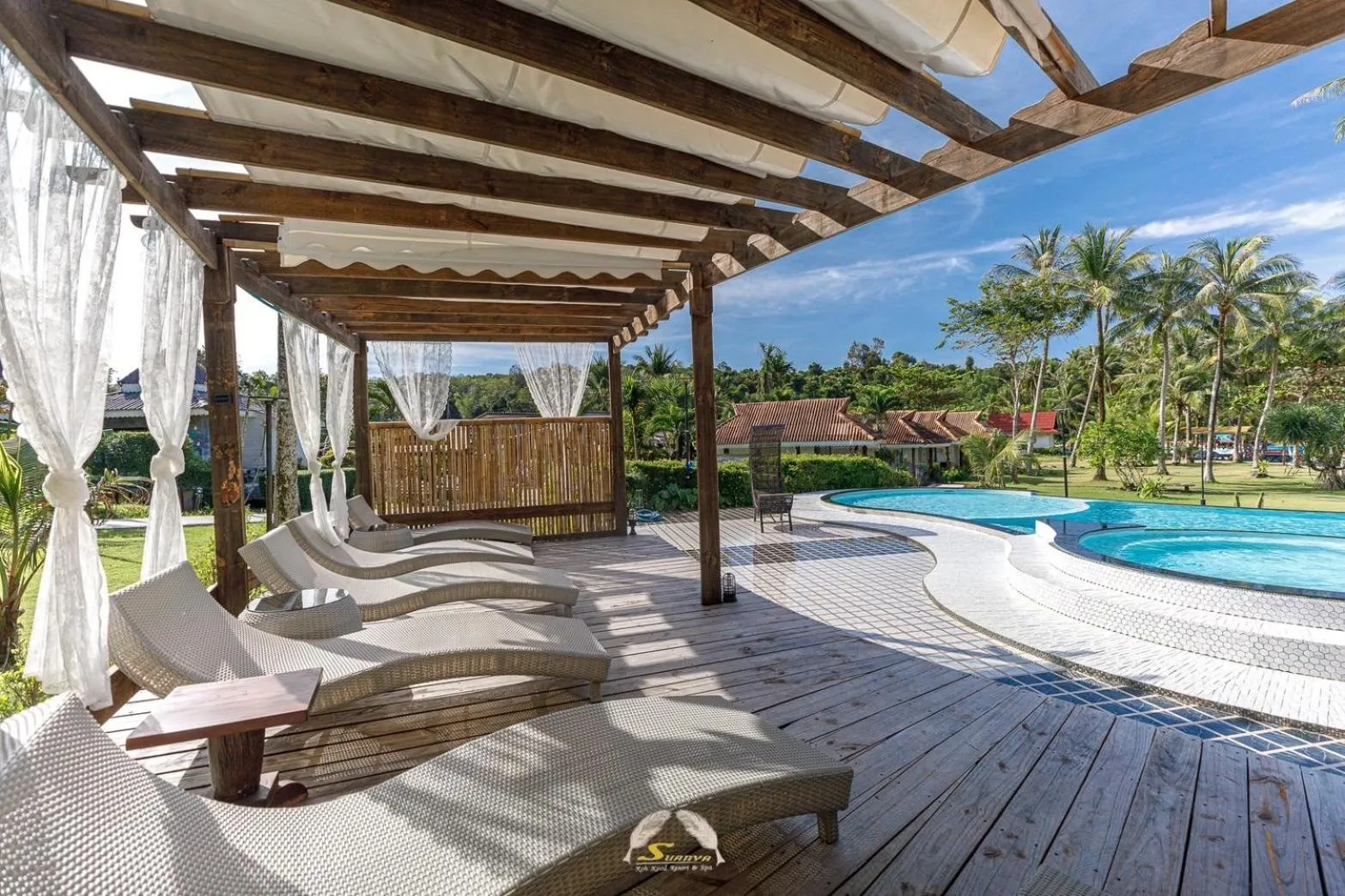 Pool view in Suanya Kohkood Resort and Spa