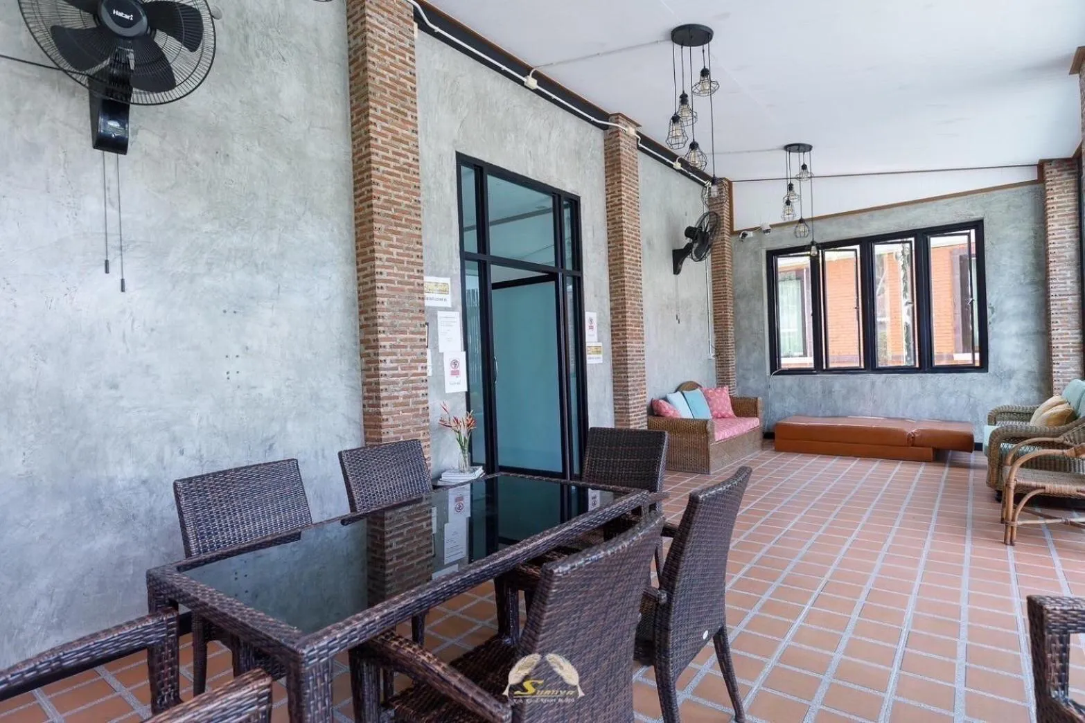 Living room in Suanya Kohkood Resort and Spa