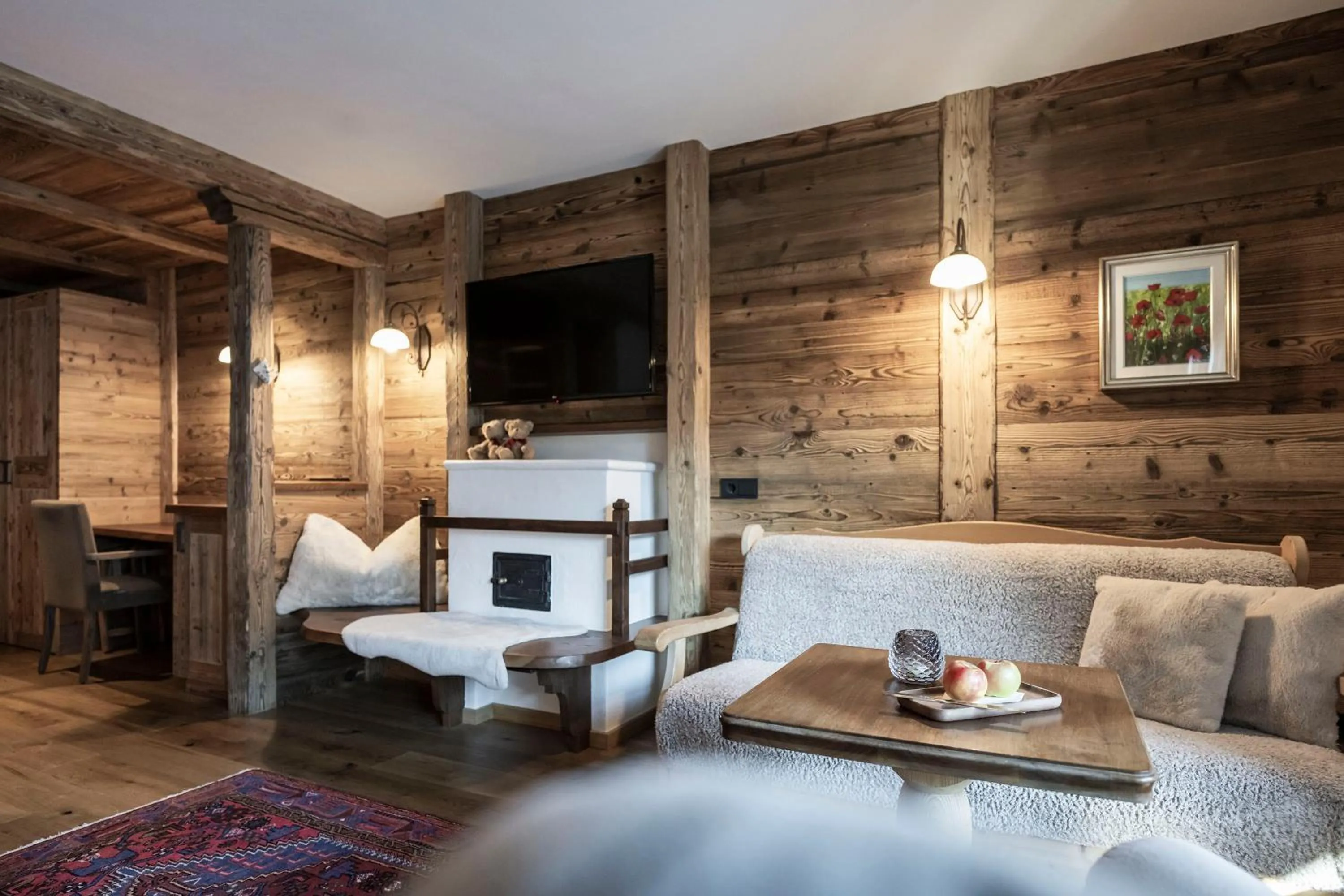 Seating area in Charmehotel Uhrerhof - Deur