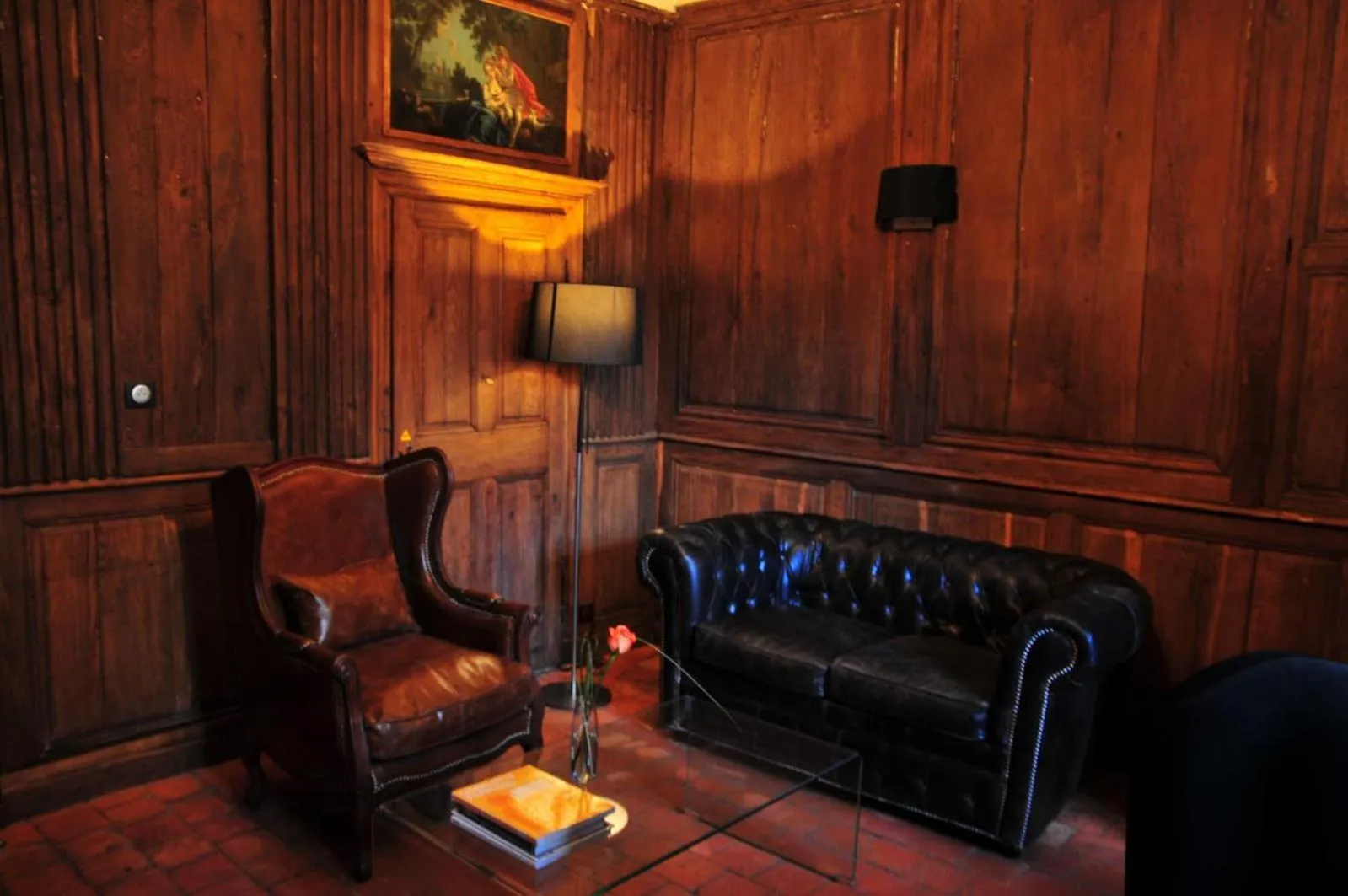 Living room in Les Glycines Vézelay