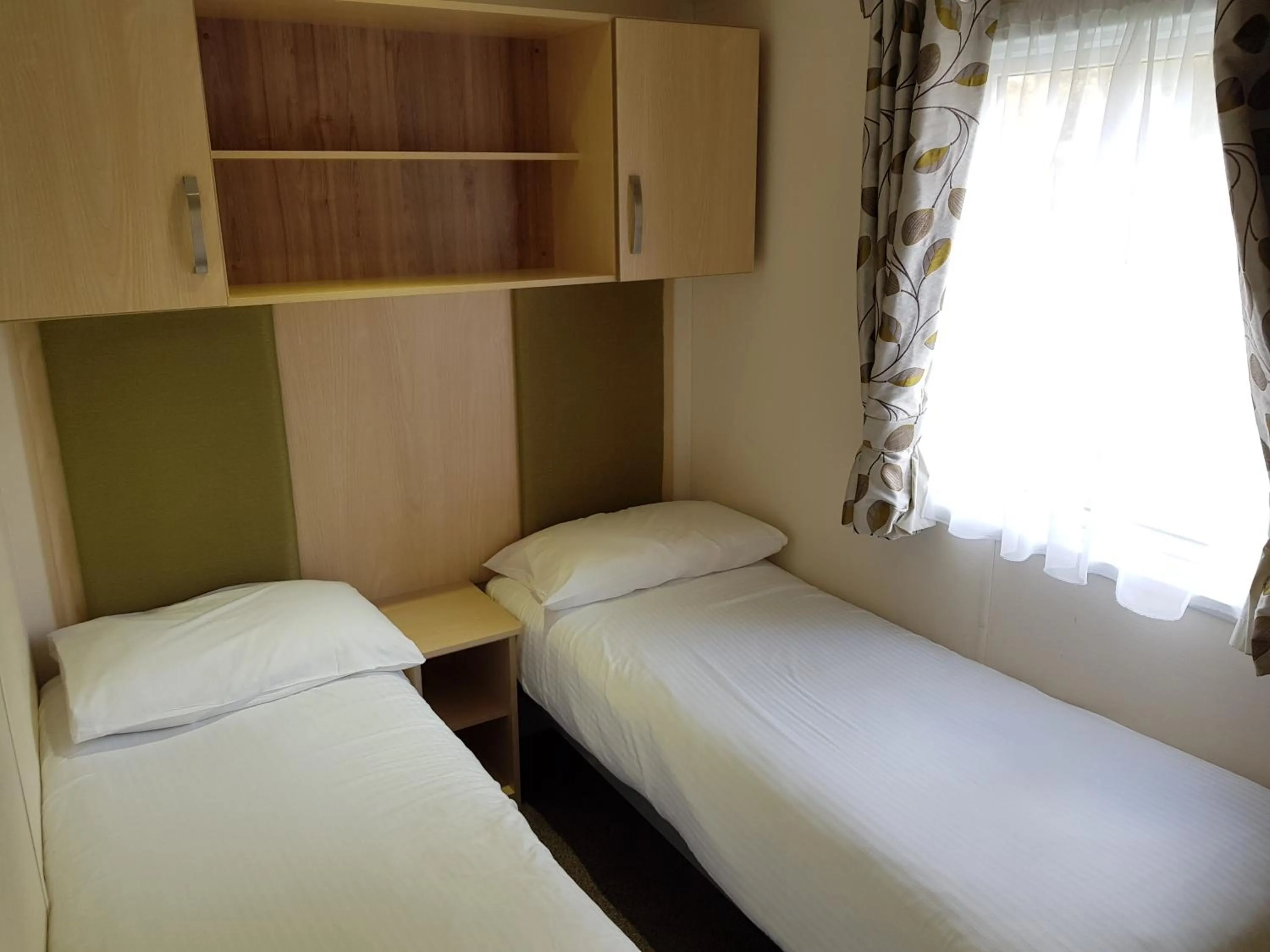 Bed in Trelawne Manor Holiday Park