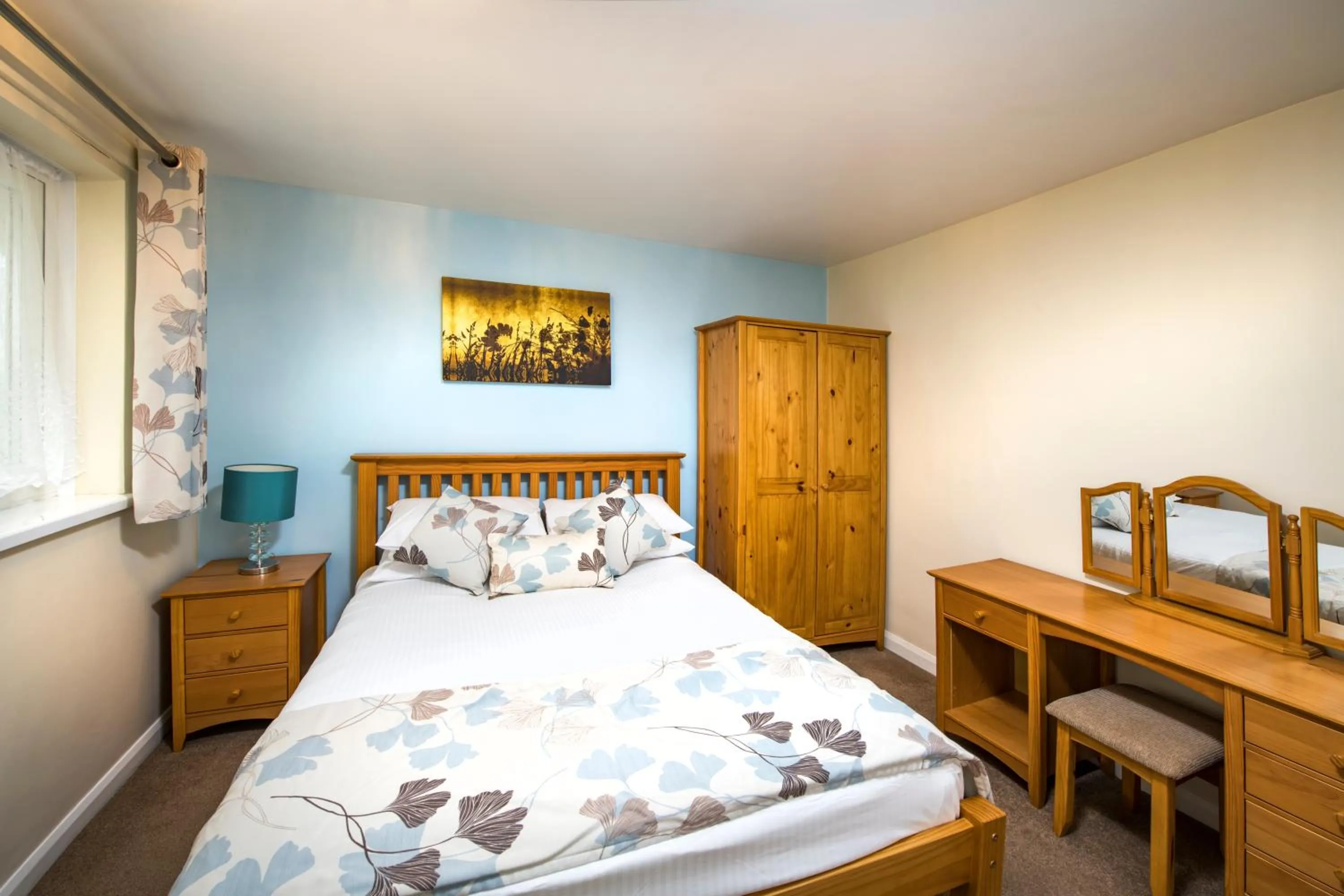 Bed in Trelawne Manor Holiday Park