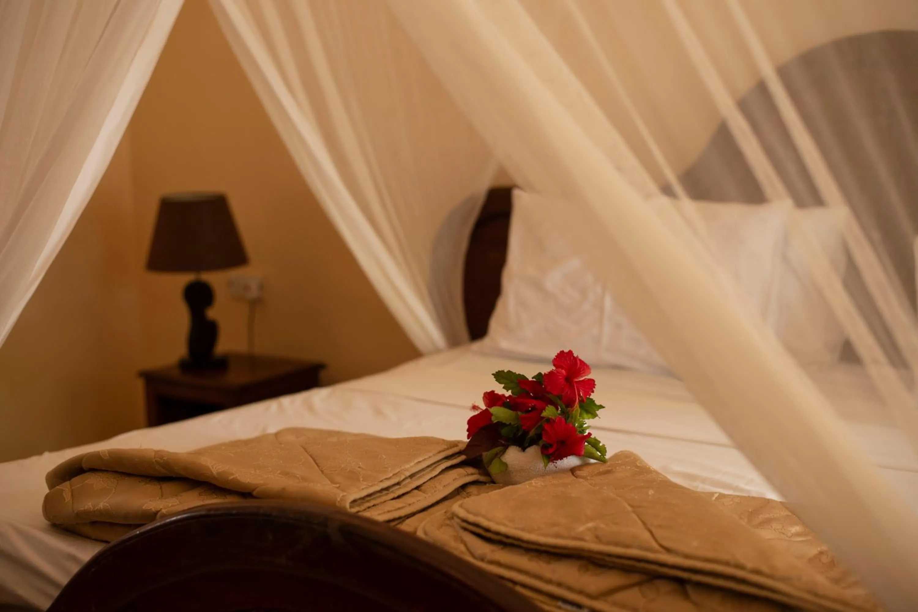 Bed in Sea View Beach Hotel