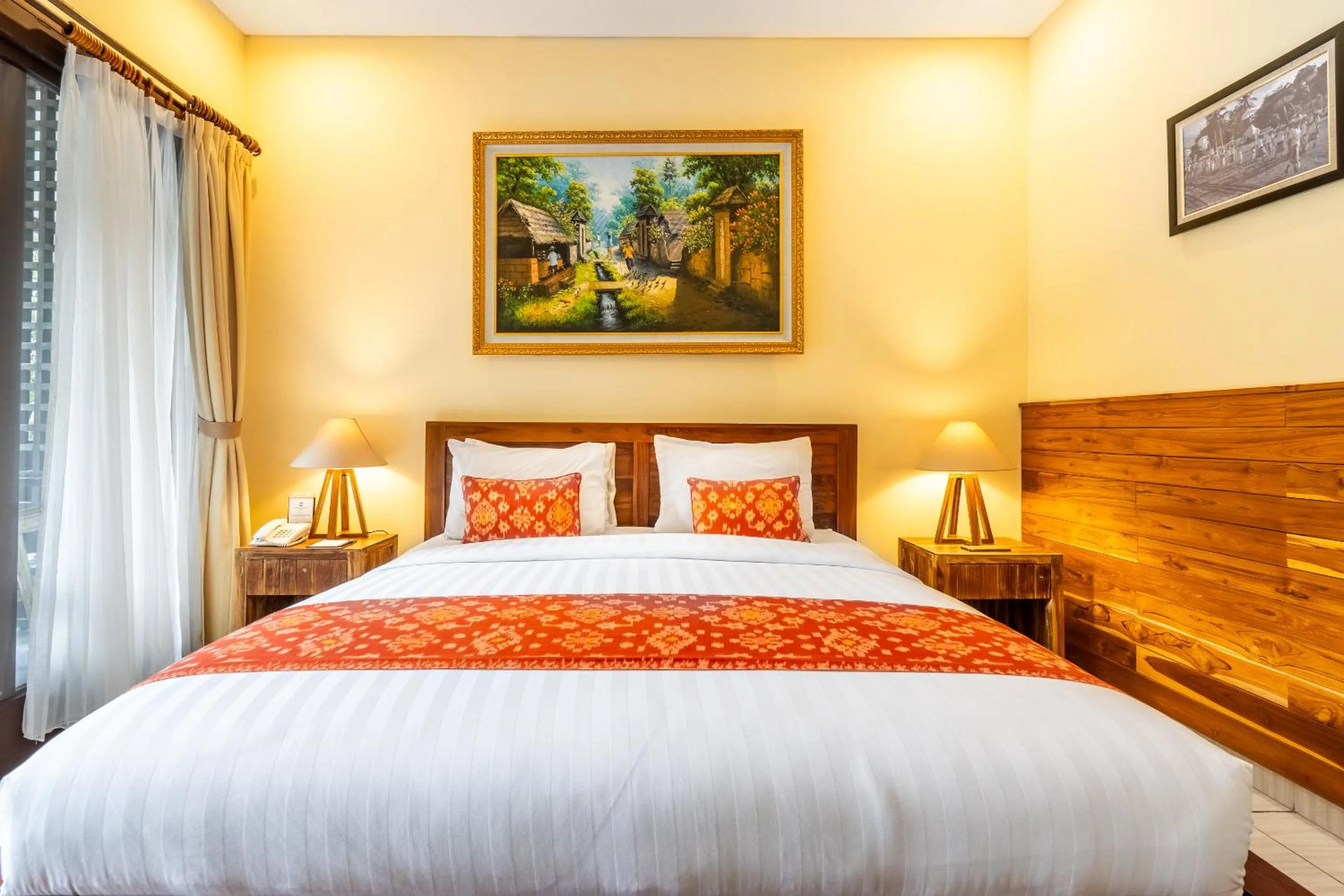 Bed in Meruhdani Boutique Hotel Ubud