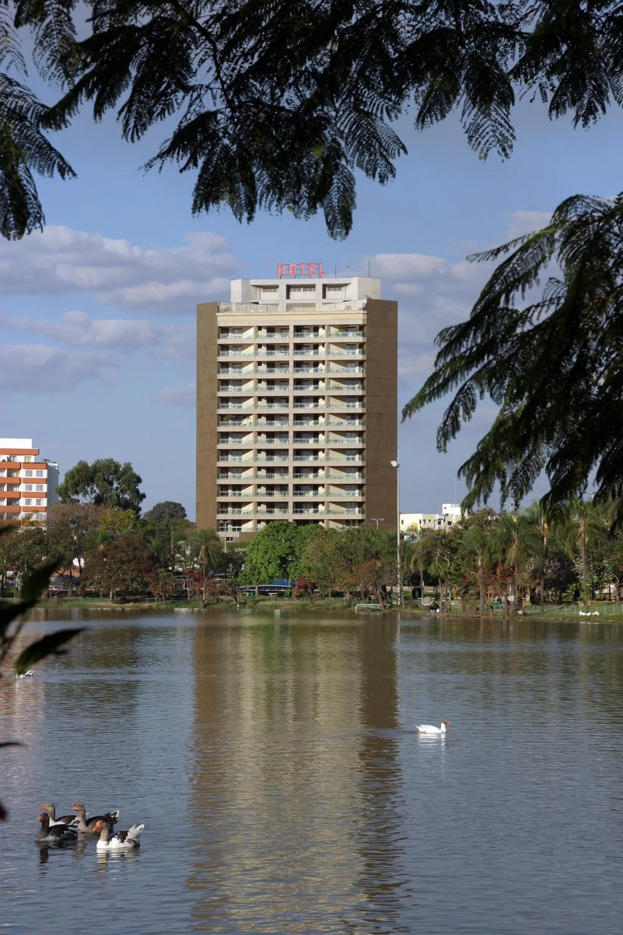 Bird's eye view in Lagoa Serena Flat Hotel