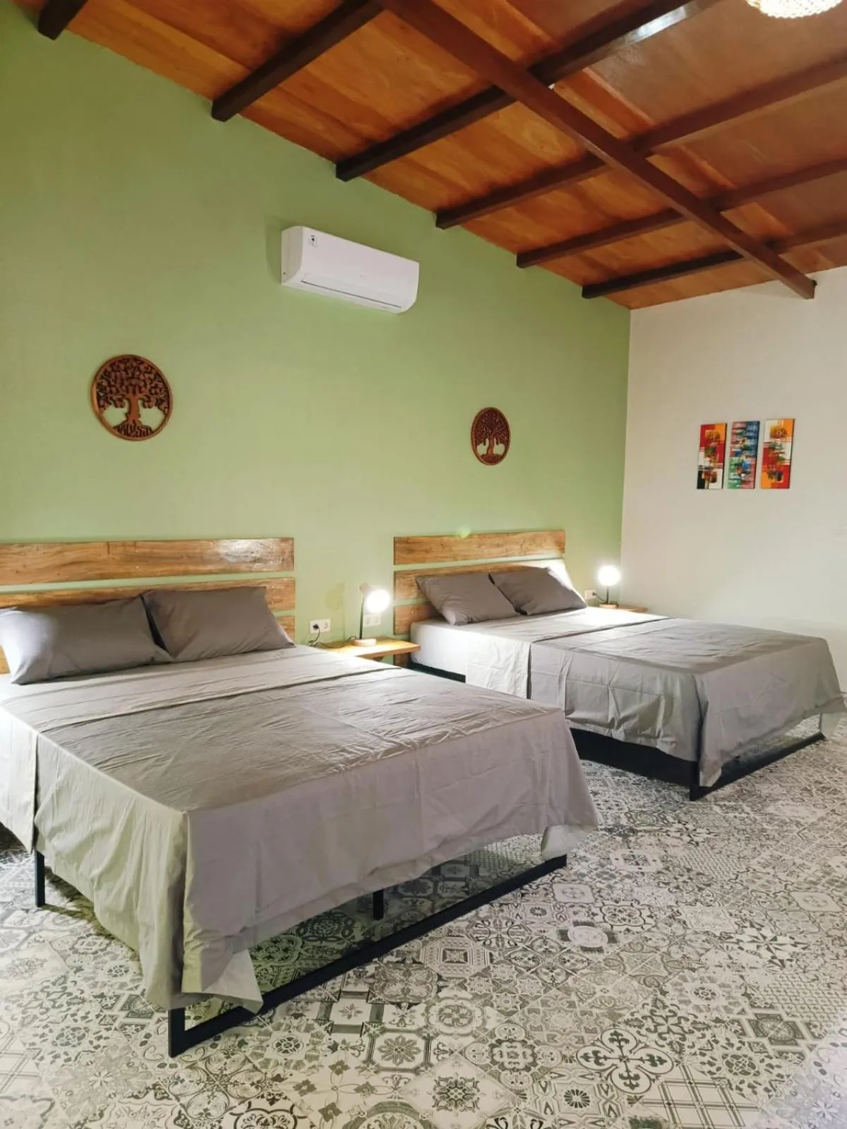 Bed in BaraCoco Bungalows