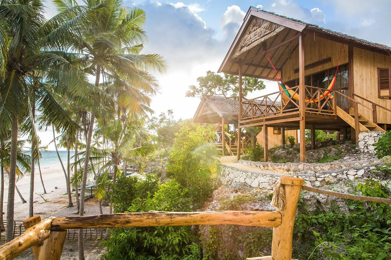 Balcony/Terrace in BaraCoco Bungalows